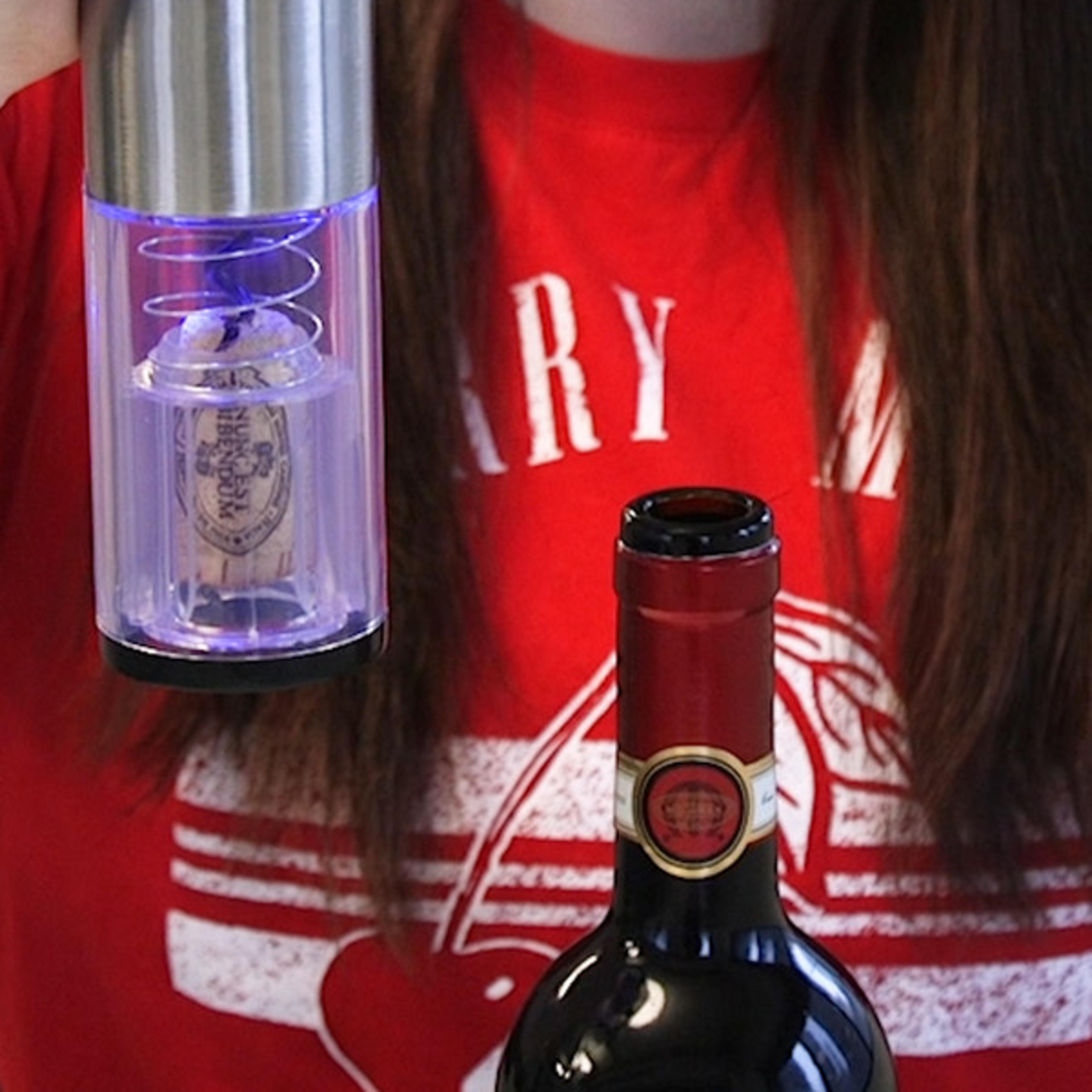 automatic wine bottle opener