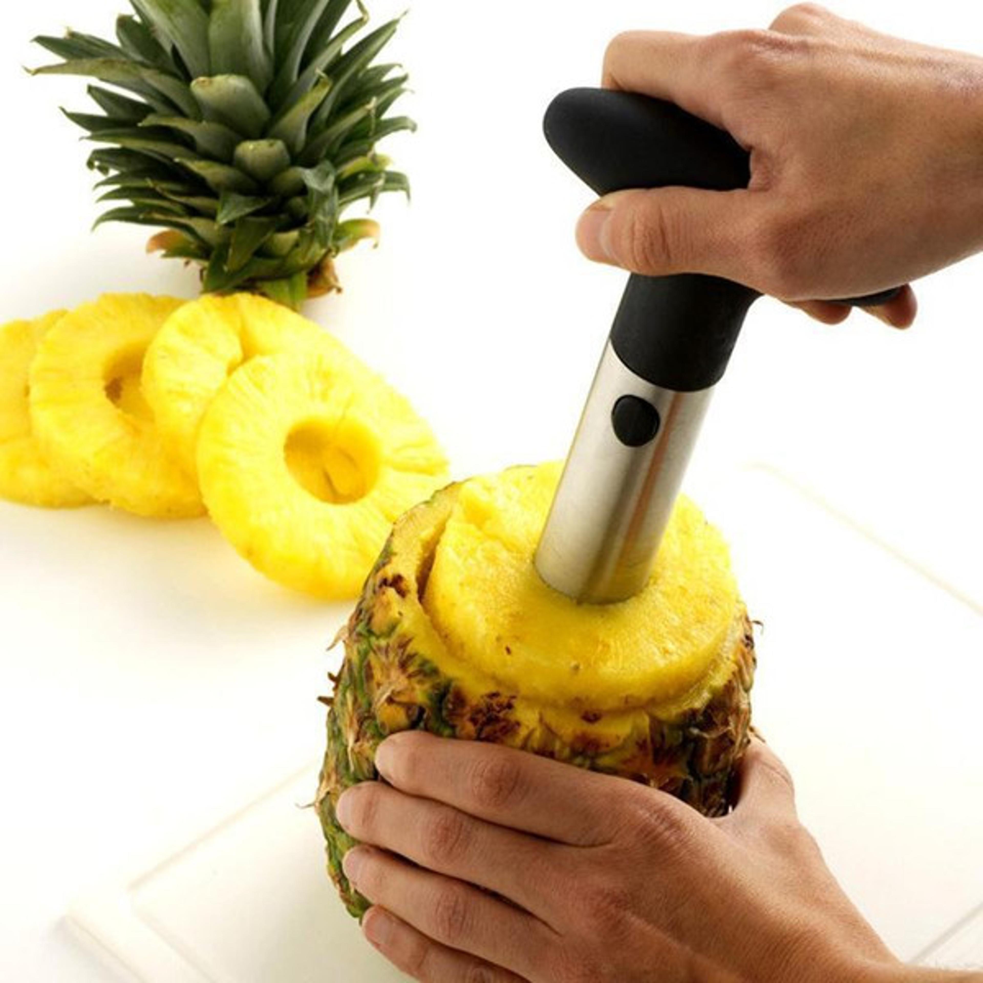 stainless steel fruit pineapple corer slicer - perfect kitchen gift tool