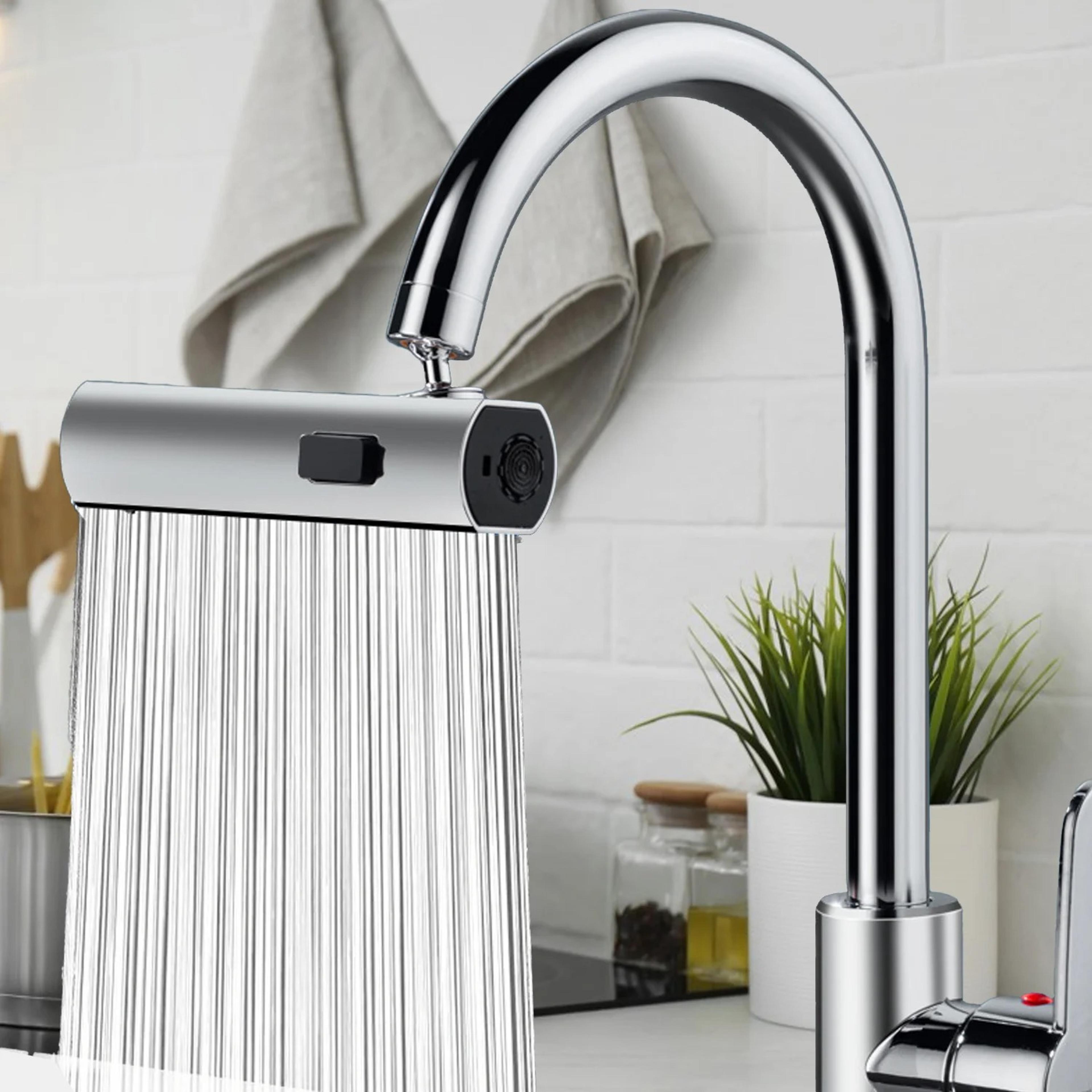 waterfall kitchen faucet