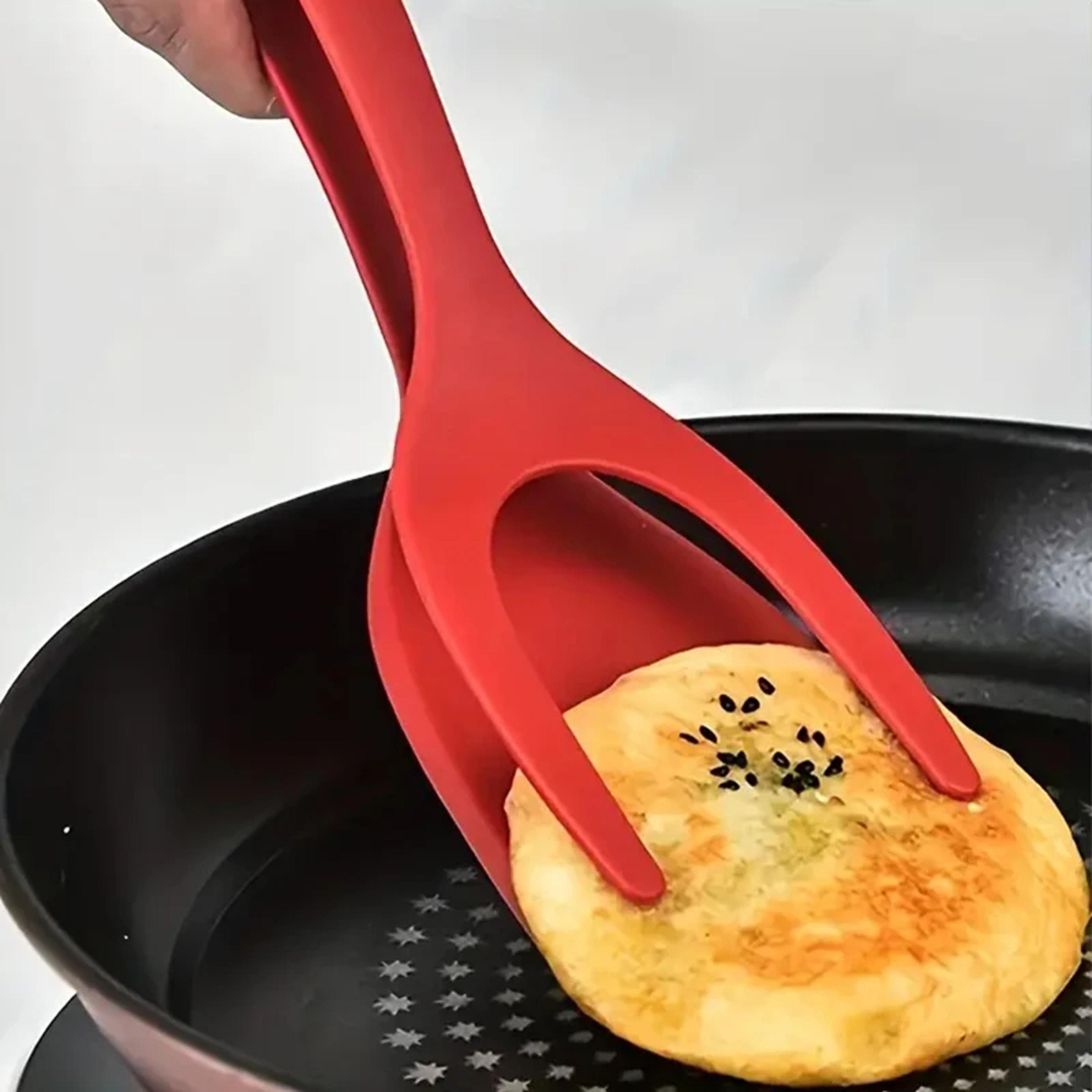 2 in 1 non stick grip flip whale spatula