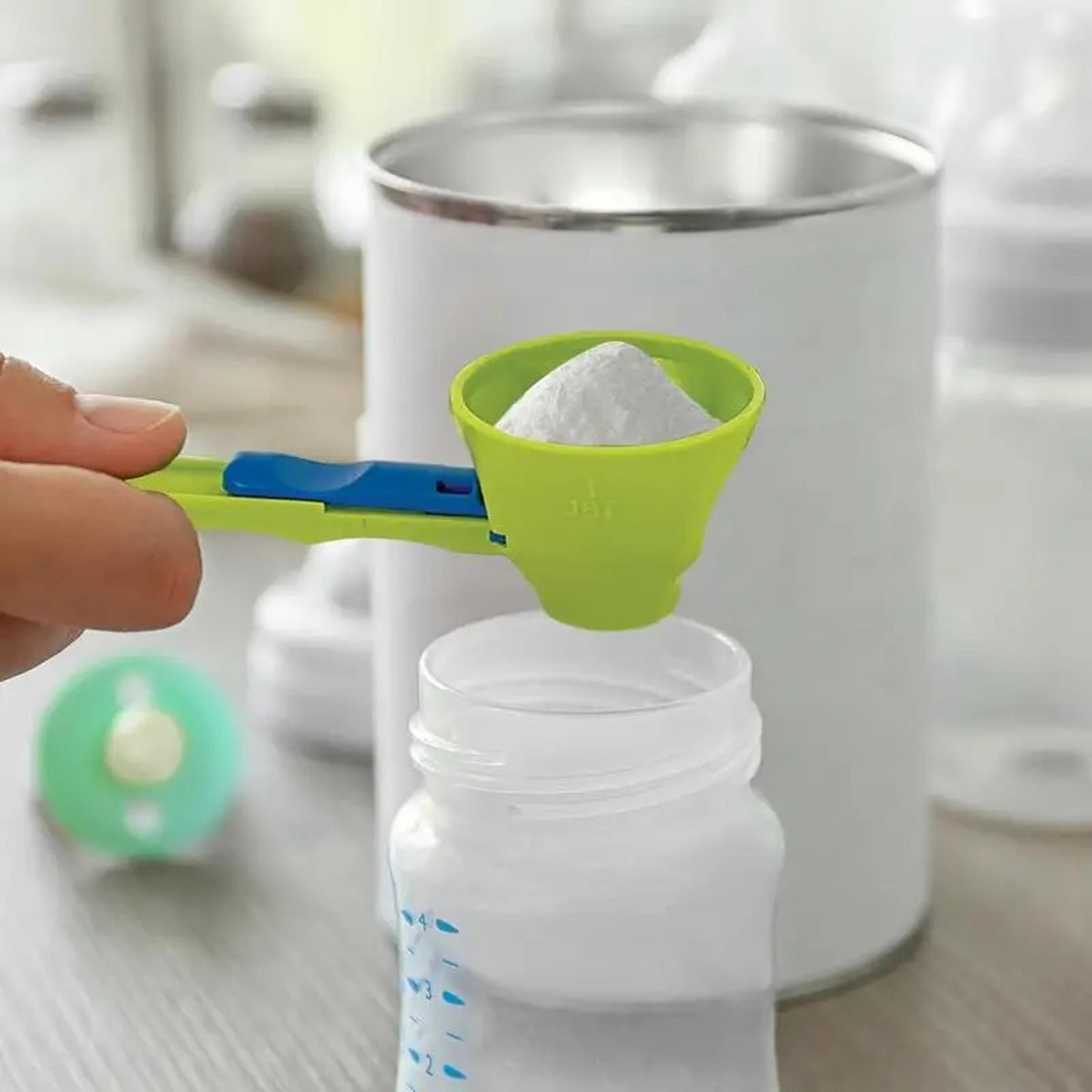 measuring scoop with funnel – perfect for coffee, protein powder, and dry goods