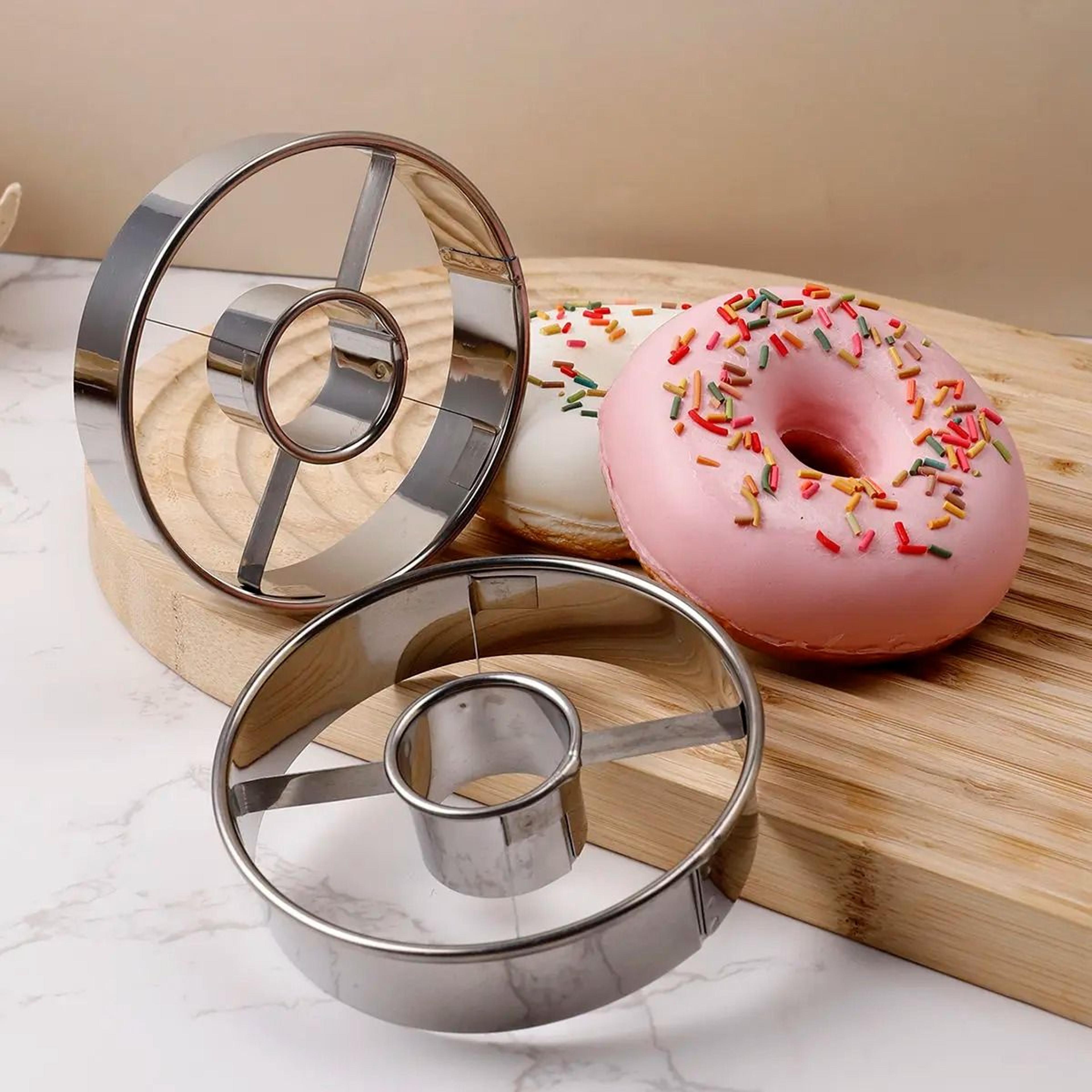 premium stainless steel donut cutting mold for perfect baking