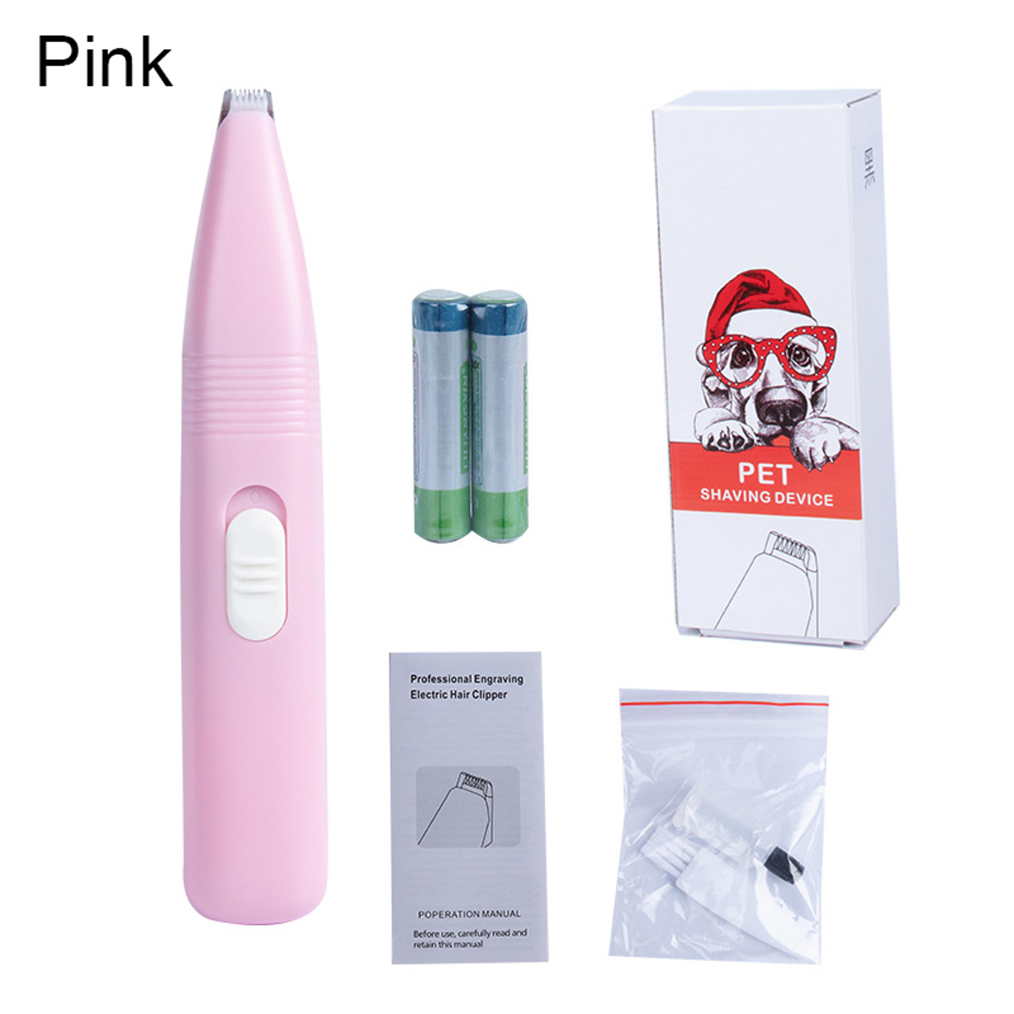 Portable Mini Dog Hair Trimmer Quiet Electric Pet Grooming Tool For Paws Face  Sensitive Areas 7