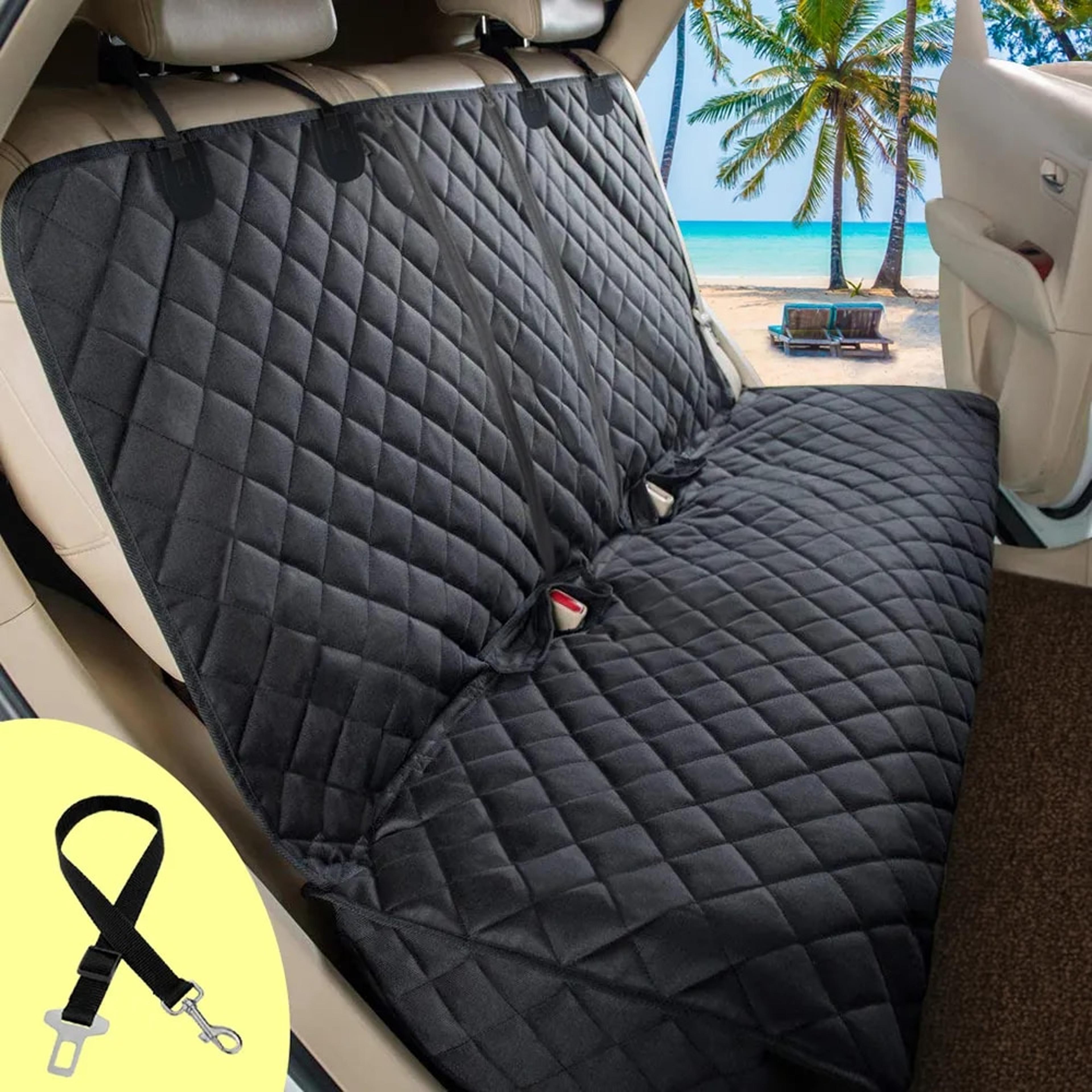 waterproof dog car seat cover & carrier with armrest for pets