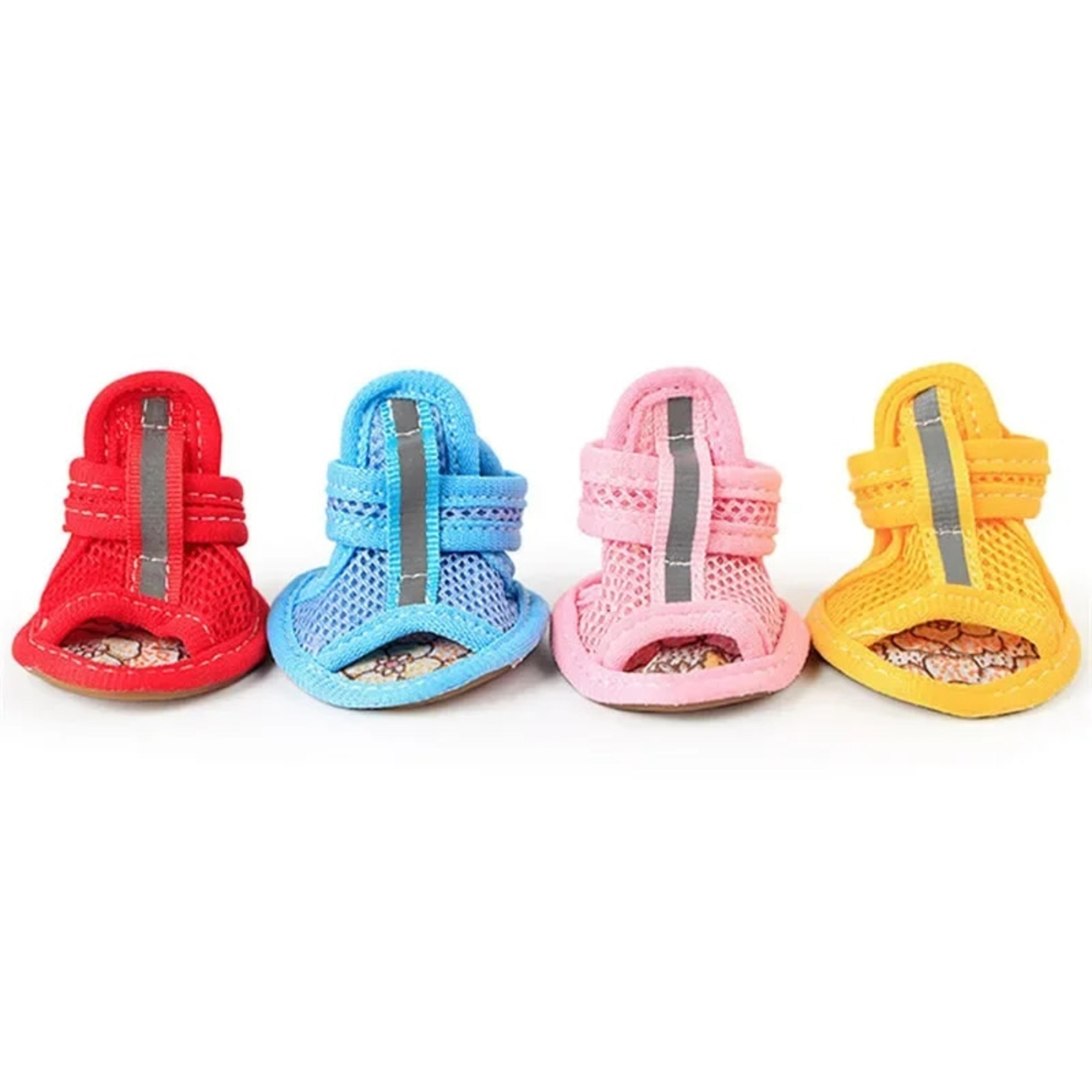 small dog summer shoes non-slip breathable sandals & socks