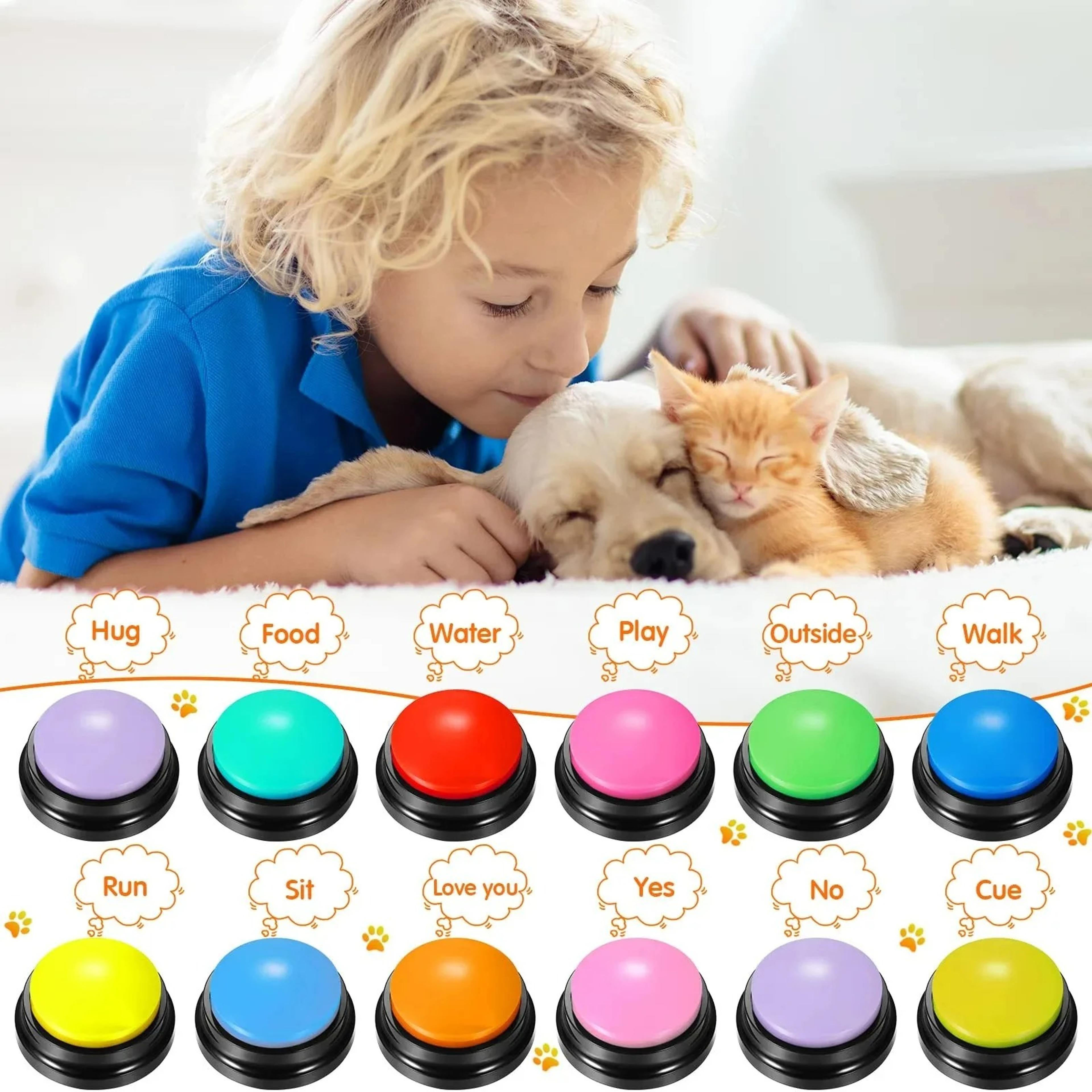 Recordable Dog Communication Buttons Talking Pet Training Buzzer 3