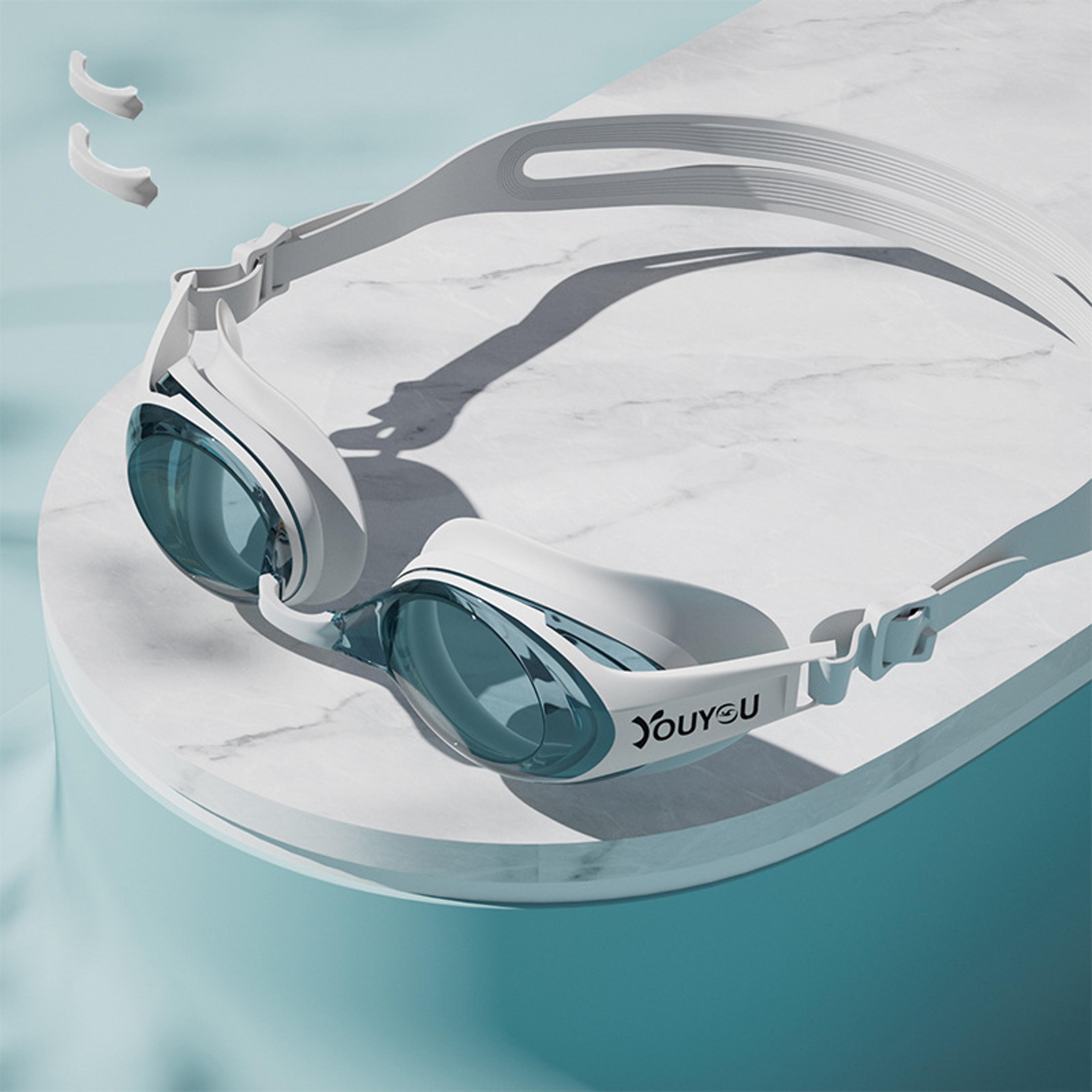 clear view anti fog adult swim goggles with uv protection