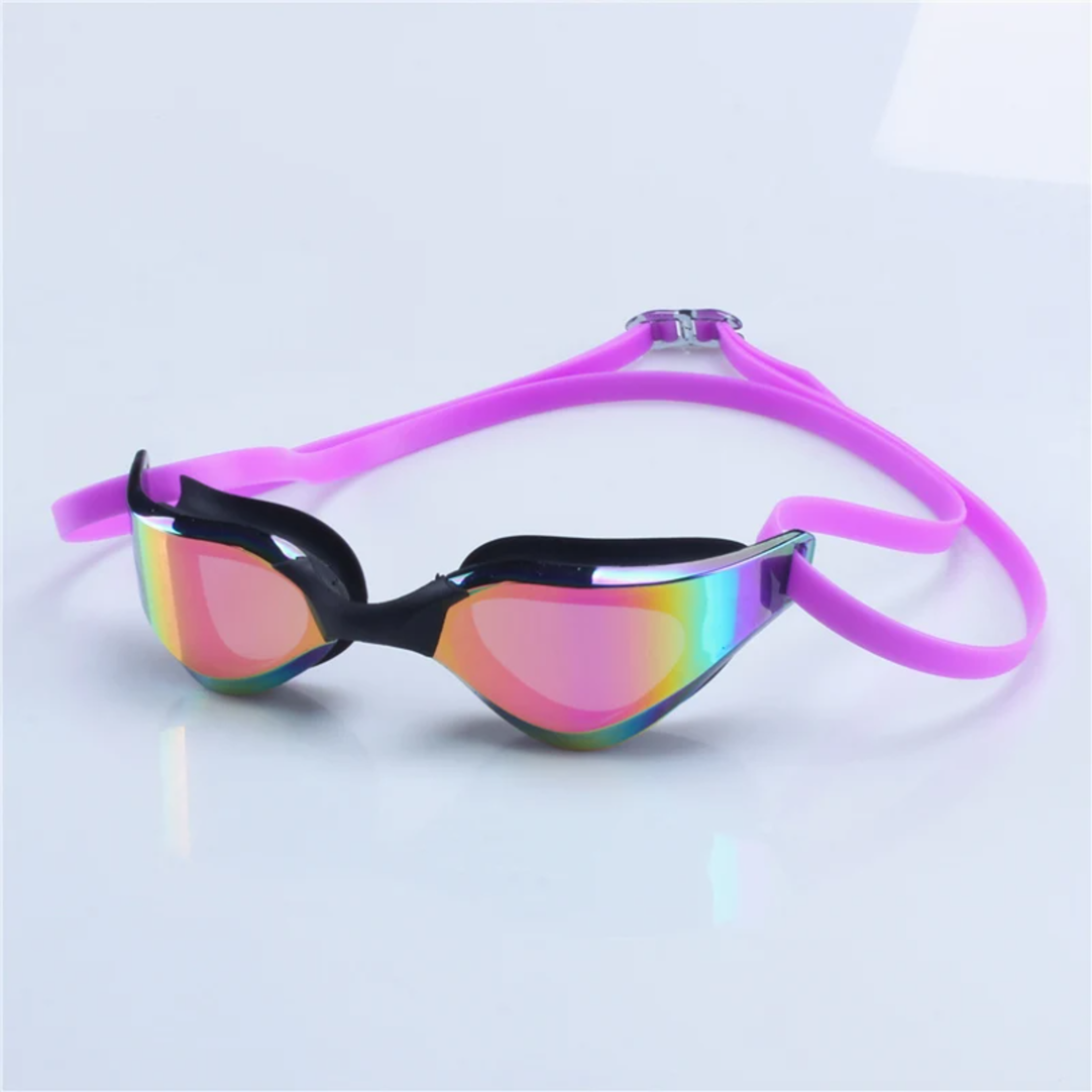 pro anti fog swimming goggles waterproof mirrored swim goggles for adults
