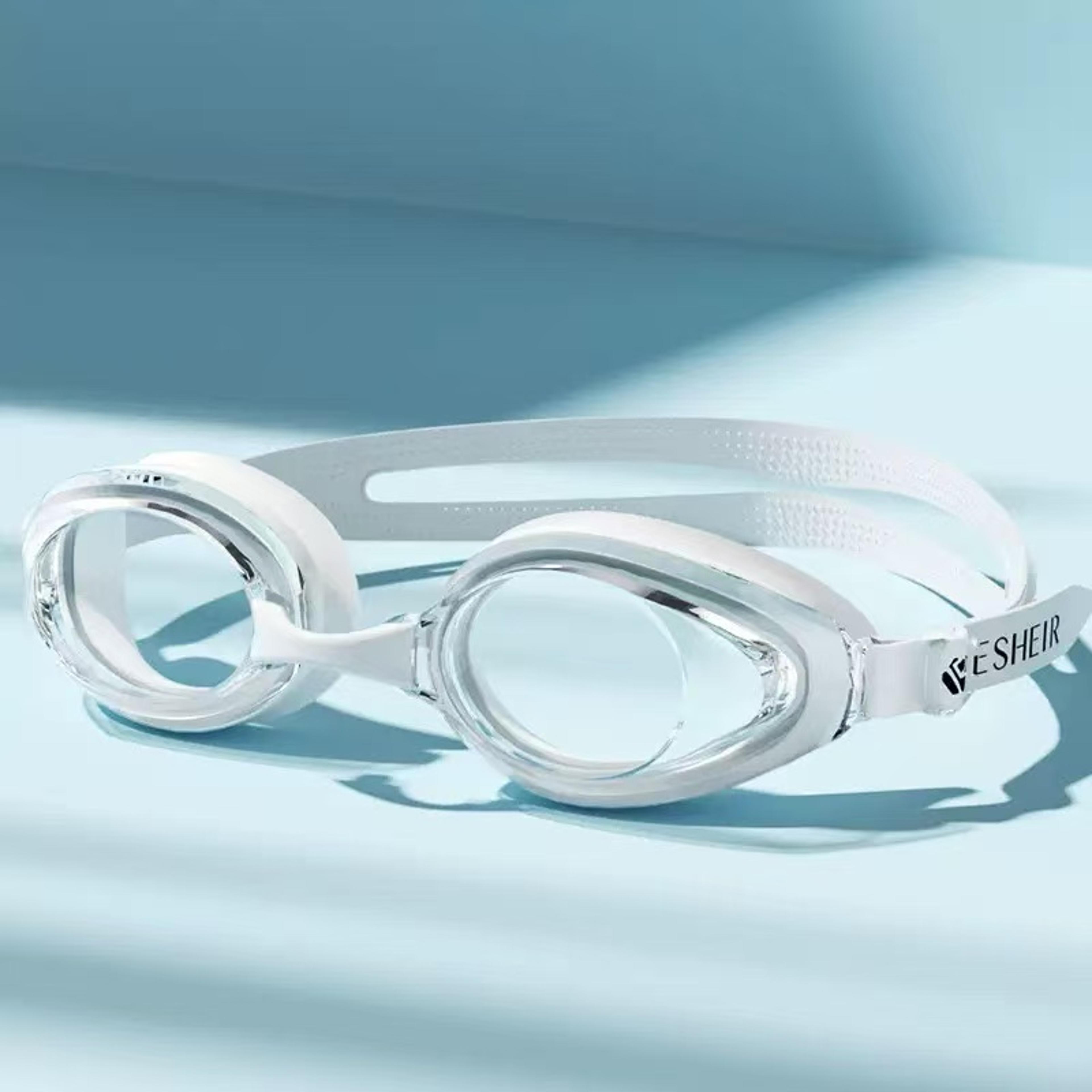 anti fog waterproof swim goggles with uv protection leak proof design for adults & youth