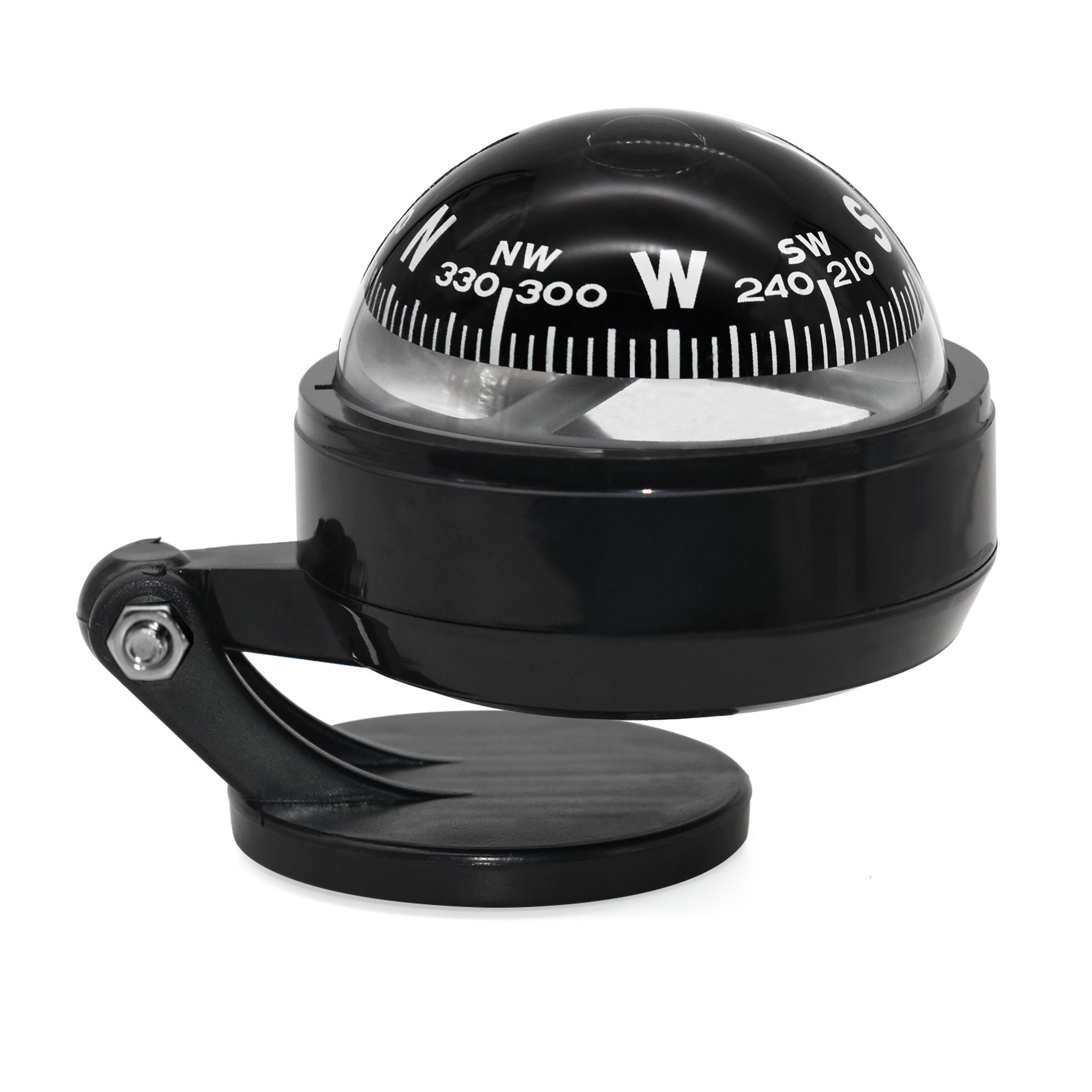 adjustable car dashboard compass for boat truck and outdoor navigation