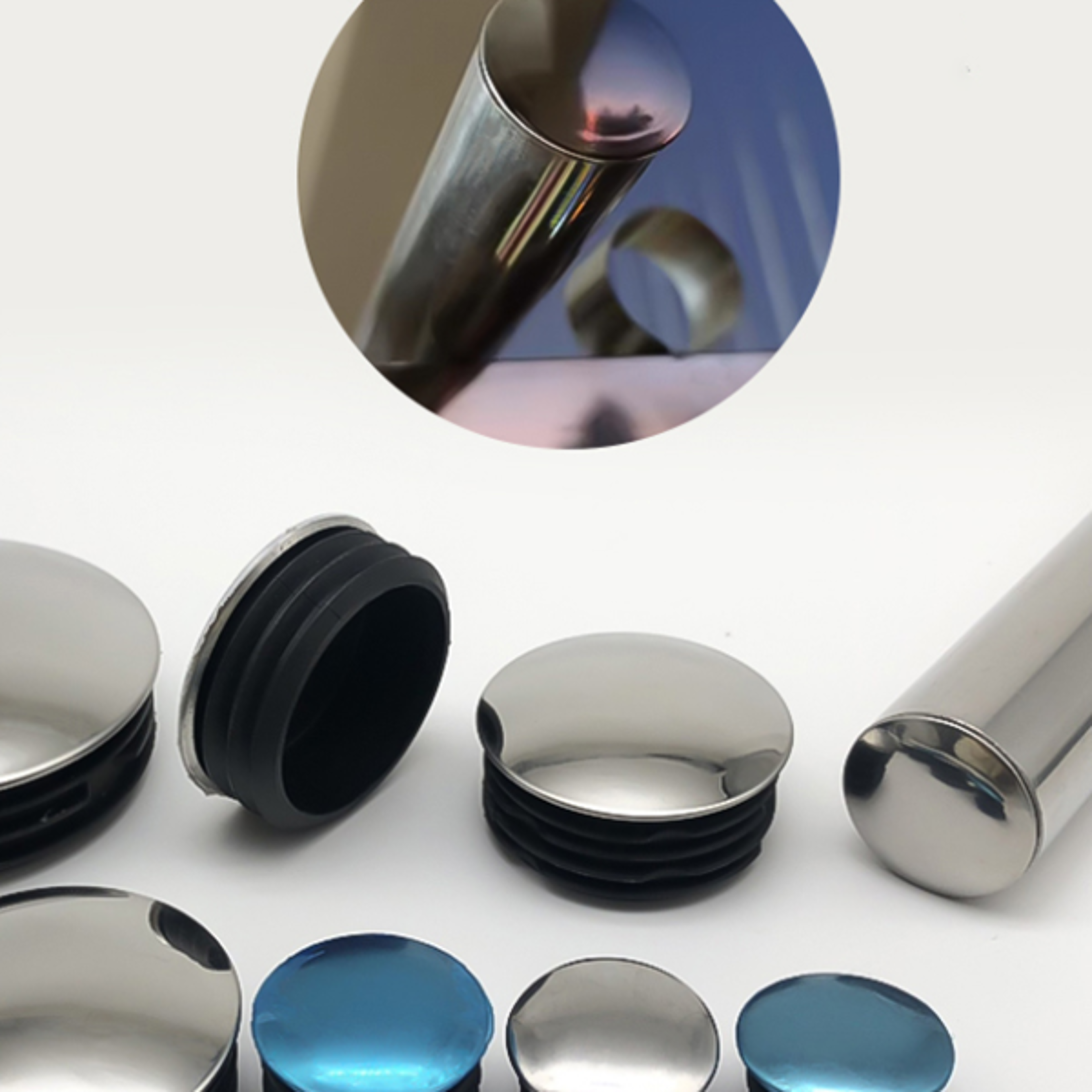 stainless steel chair leg caps furniture leg protectors for tables and chairs