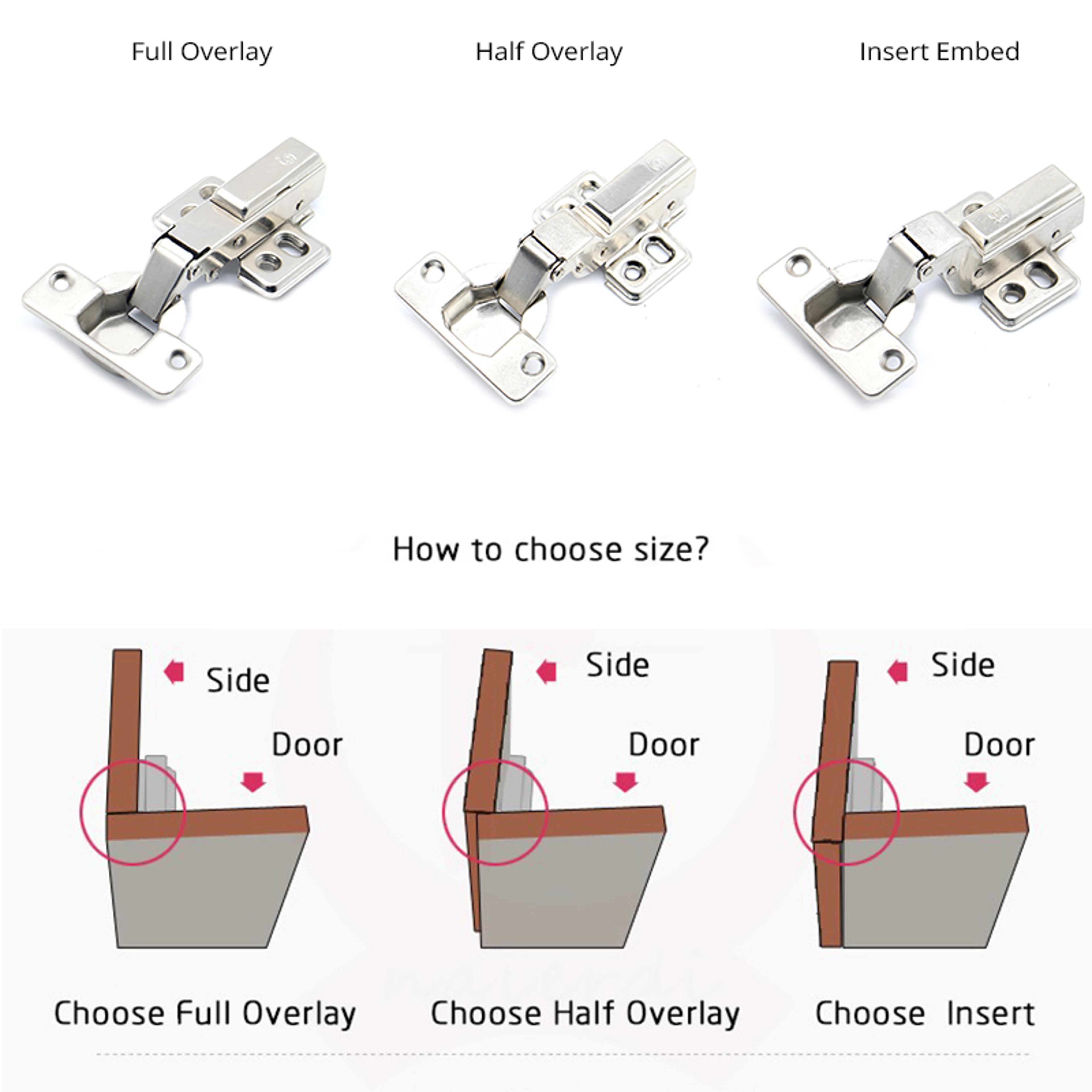Soft Close Cabinet Hinges Concealed Hydraulic Door Hinges 4