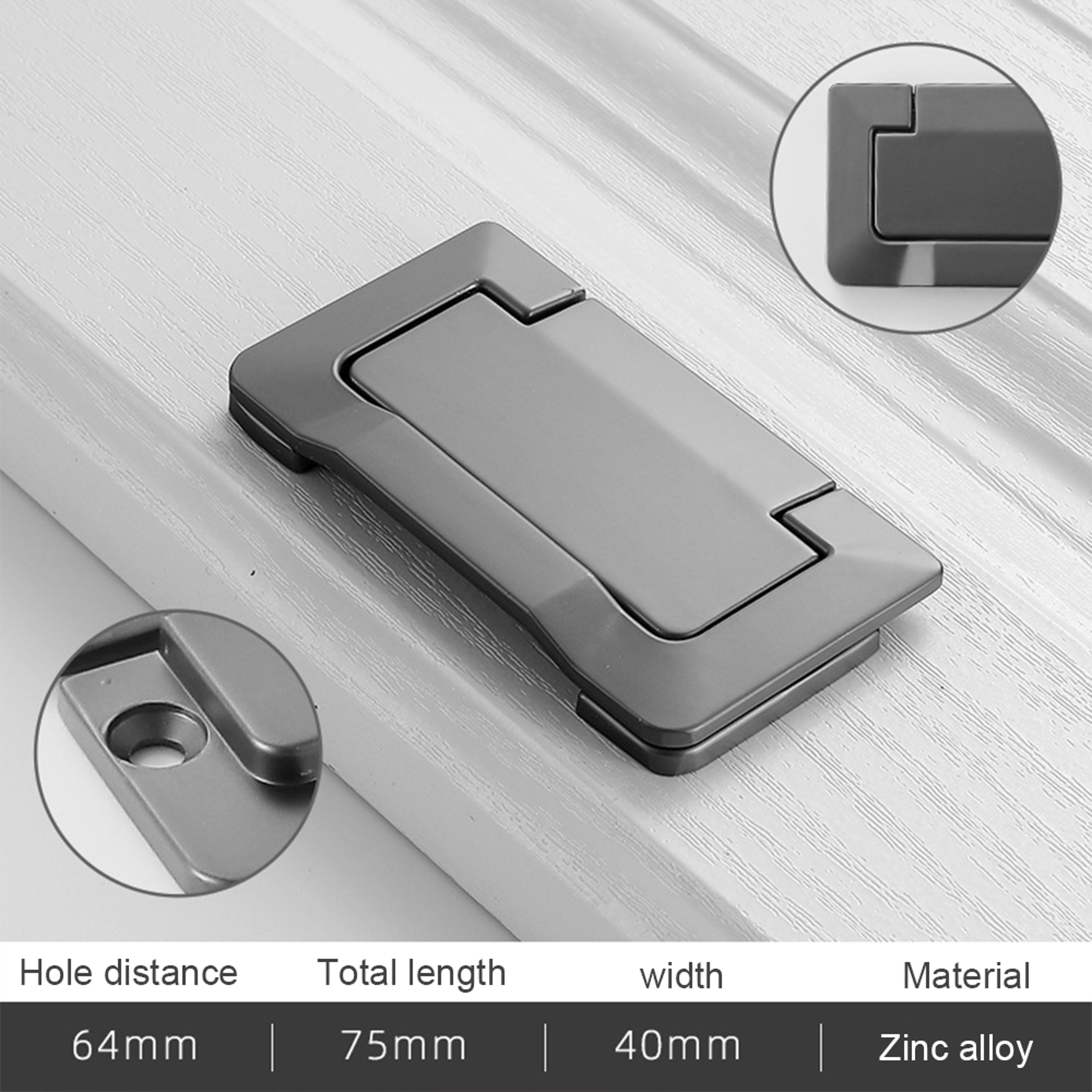 Modern Invisible Cabinet Handle For Drawers And Doors No Drill Concealed Pull 8