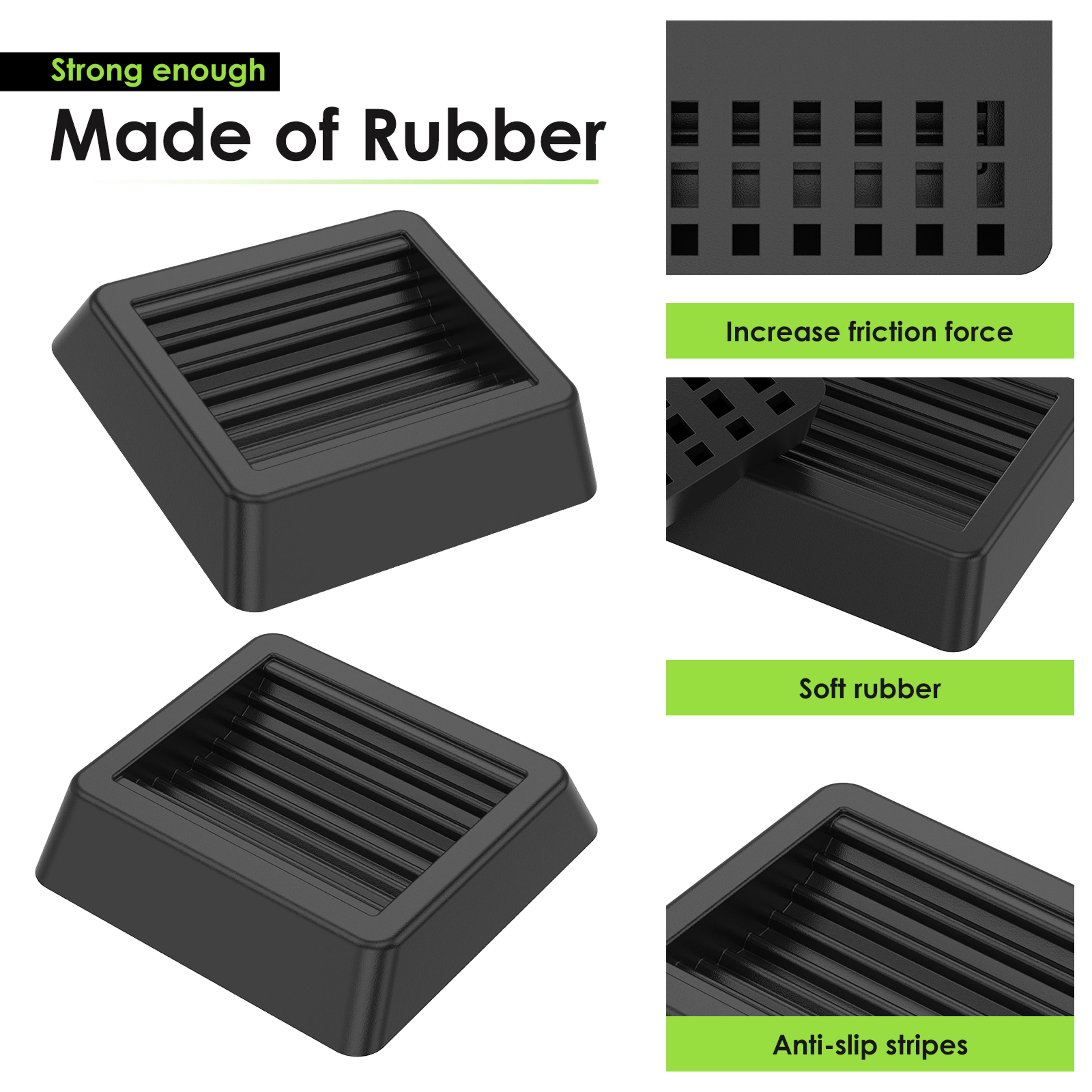Non Slip Office Chair Wheel Stoppers Caster Cups Floor Protectors Set 3