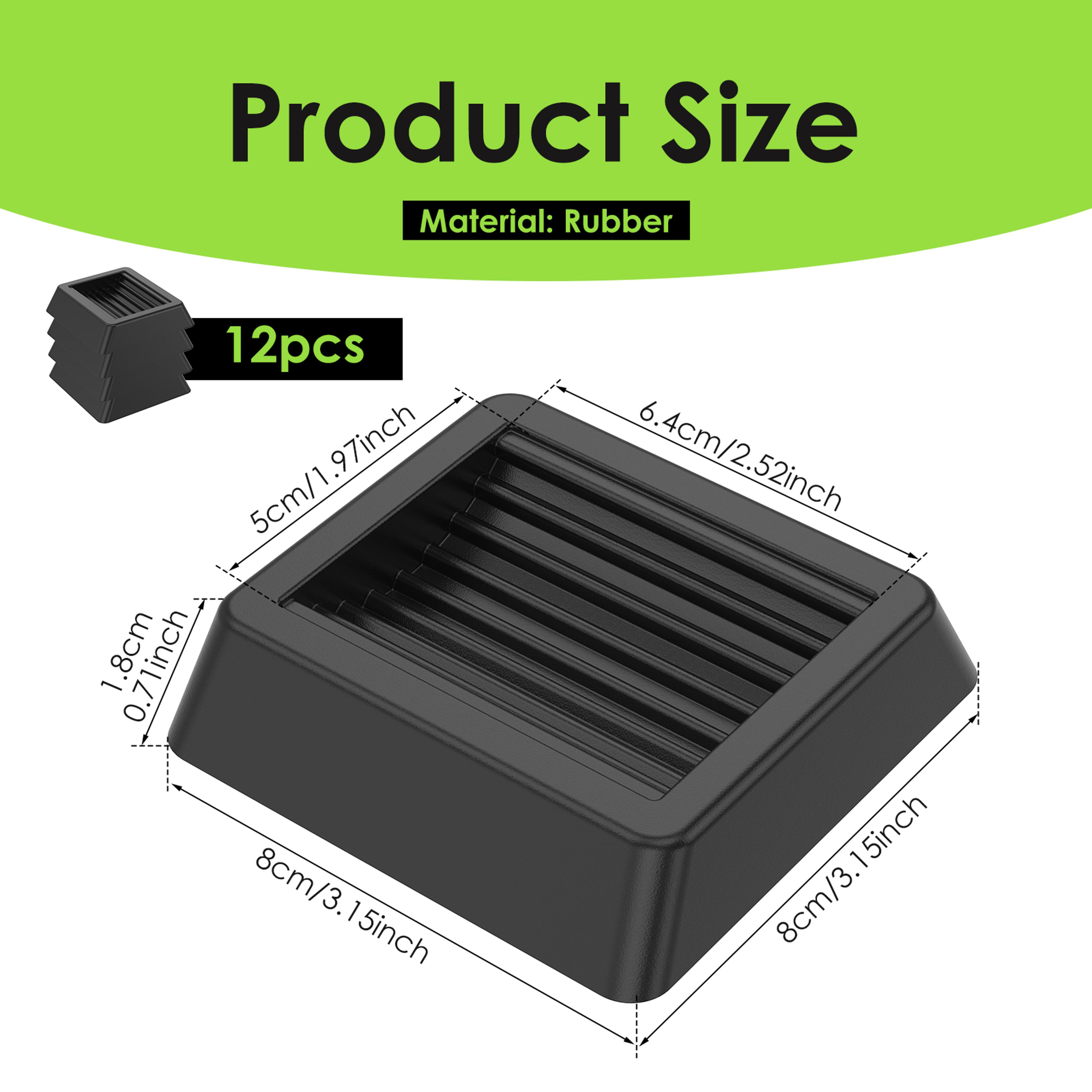 Non Slip Office Chair Wheel Stoppers Caster Cups Floor Protectors Set 5