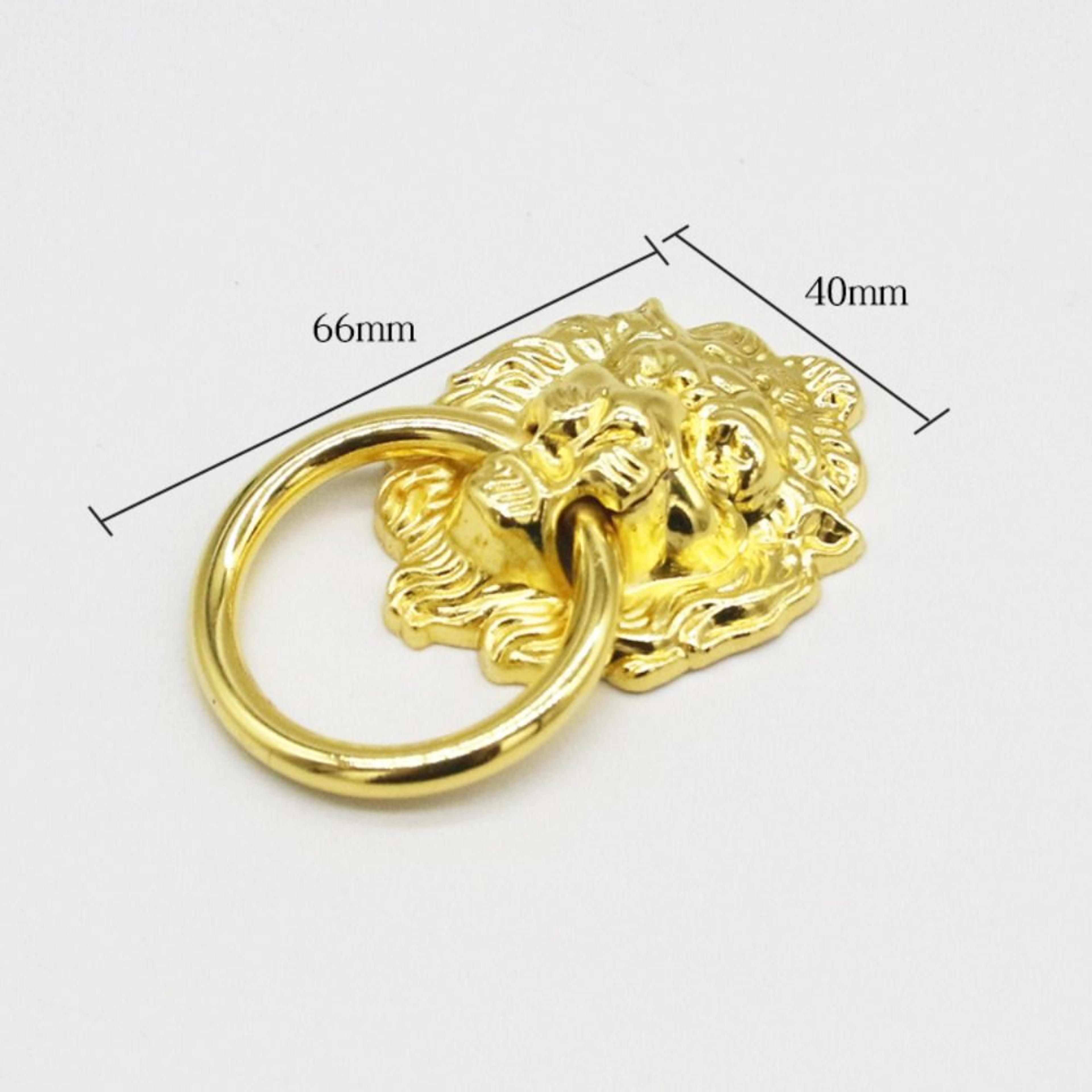 Vintage Lion Head Drawer Pull Antique Cabinet Handle For Dressers And Cabinets 8