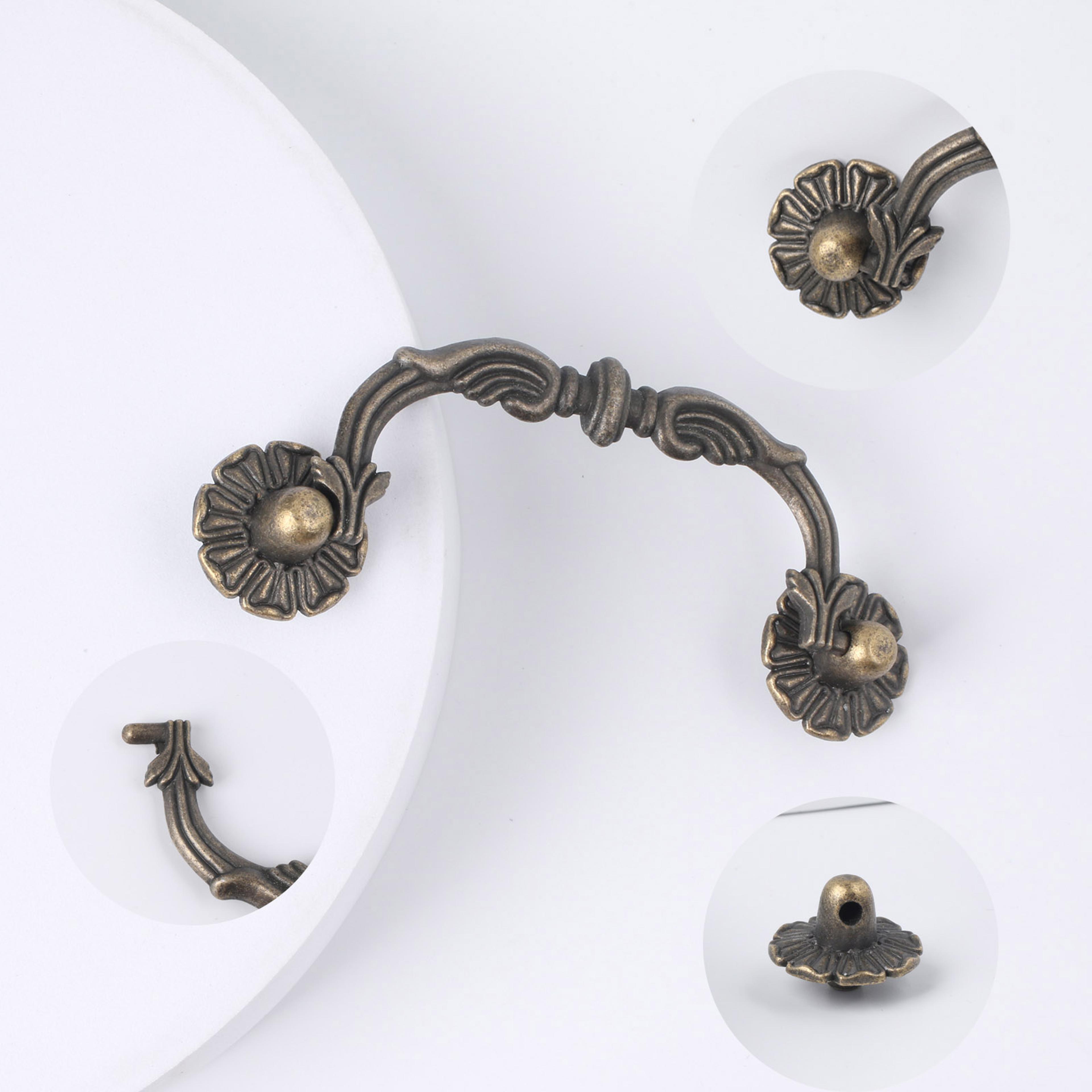 european antique cabinet handle vintage drawer pulls