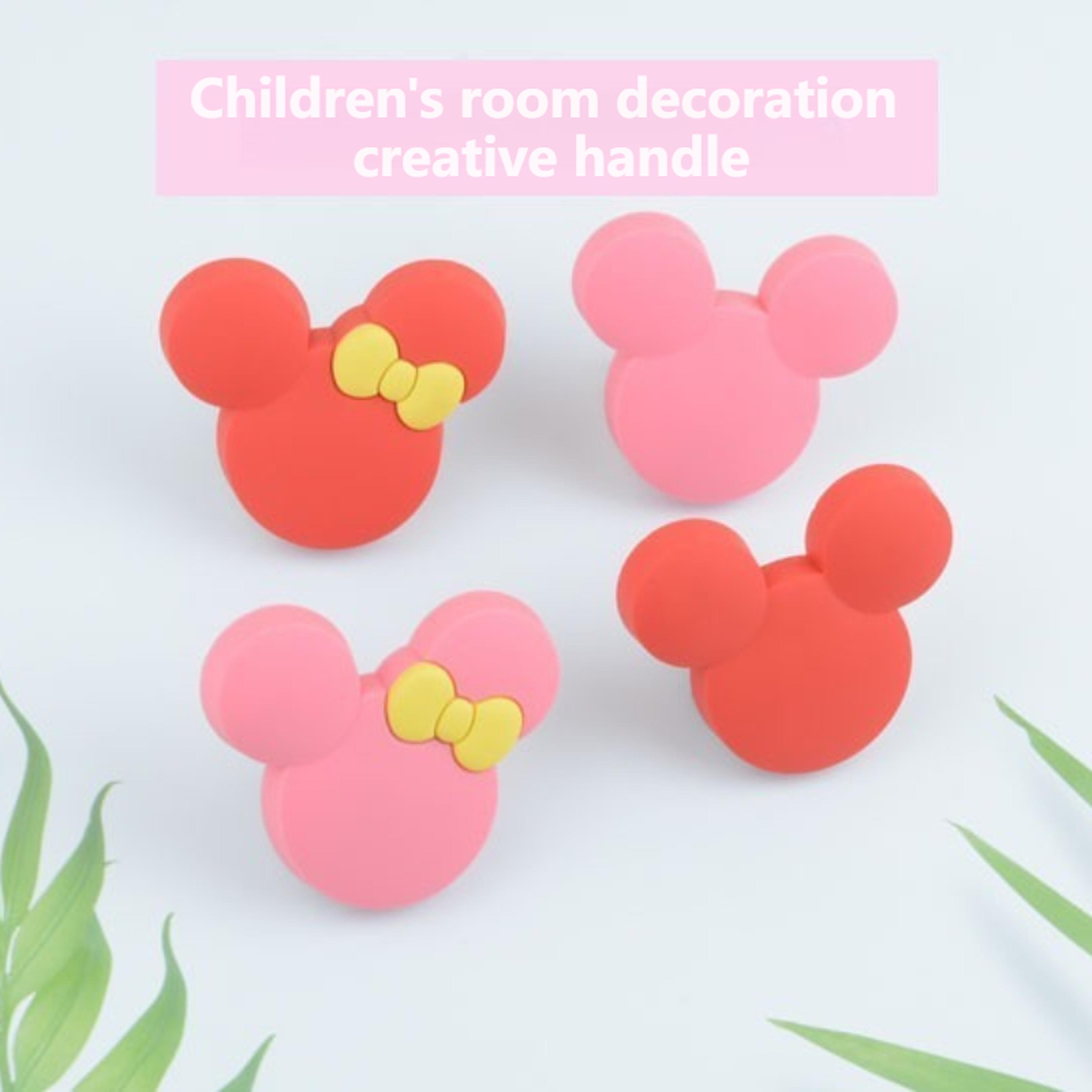 Cute Cartoon Silicone Drawer Knobs For Kids Room Cabinets 3