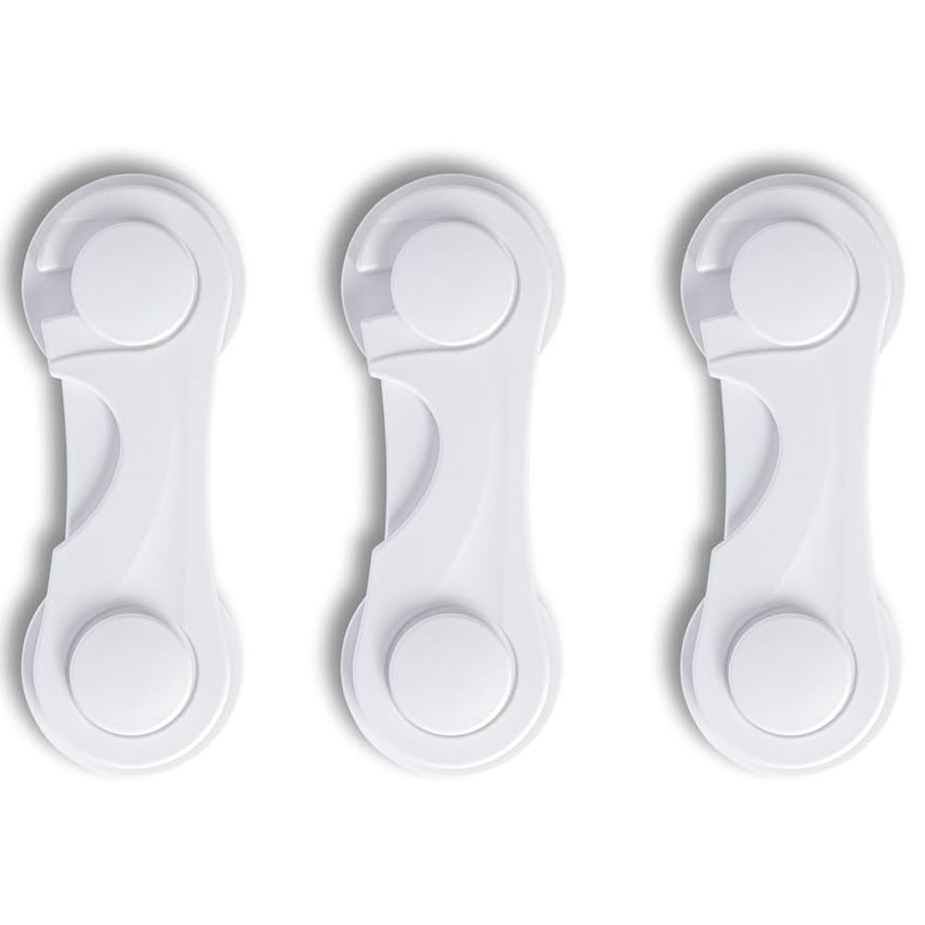 Baby Proof Cabinet Locks Adhesive Child Safety Latches 7
