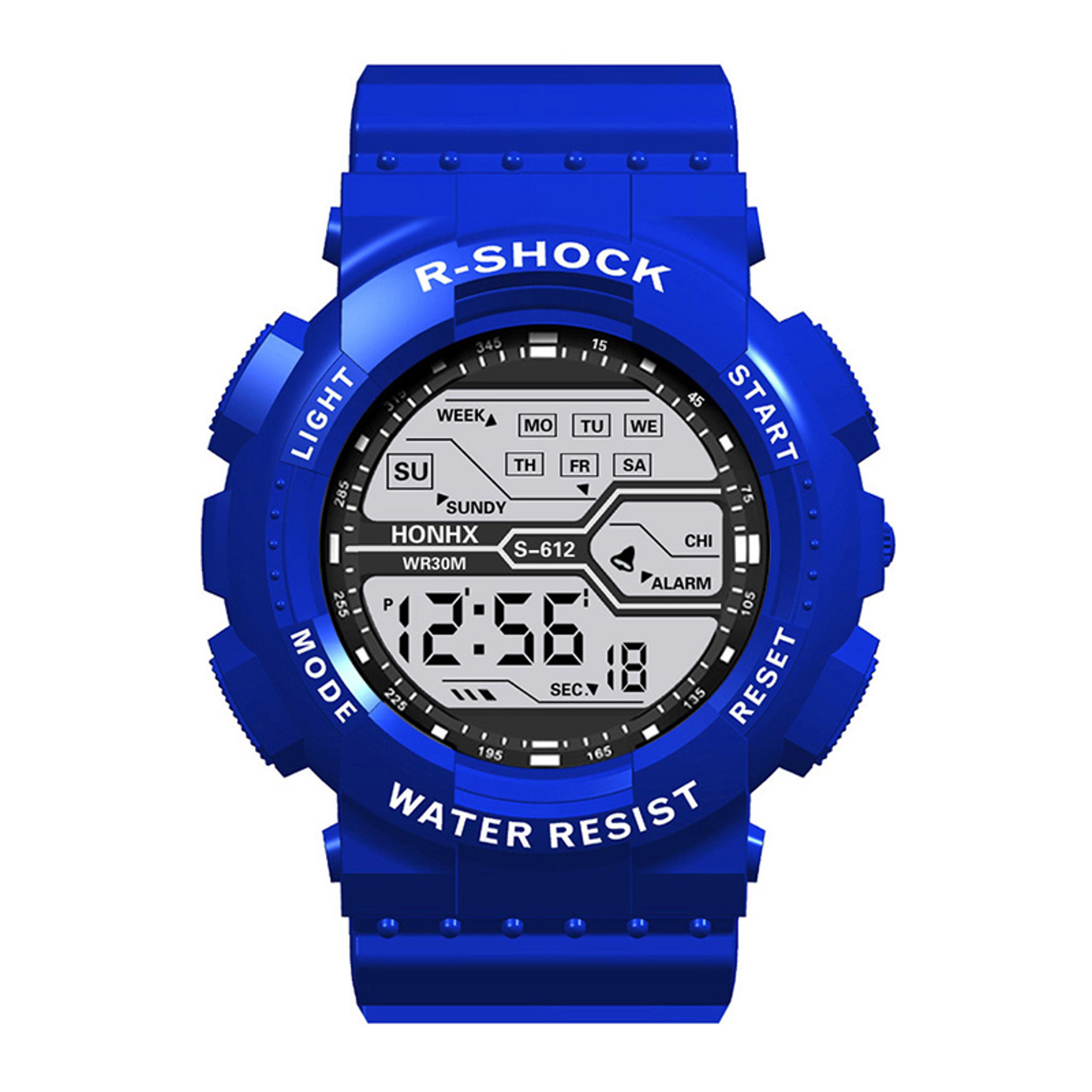 Mens Waterproof Digital Sports Watch With Luminous Display 7