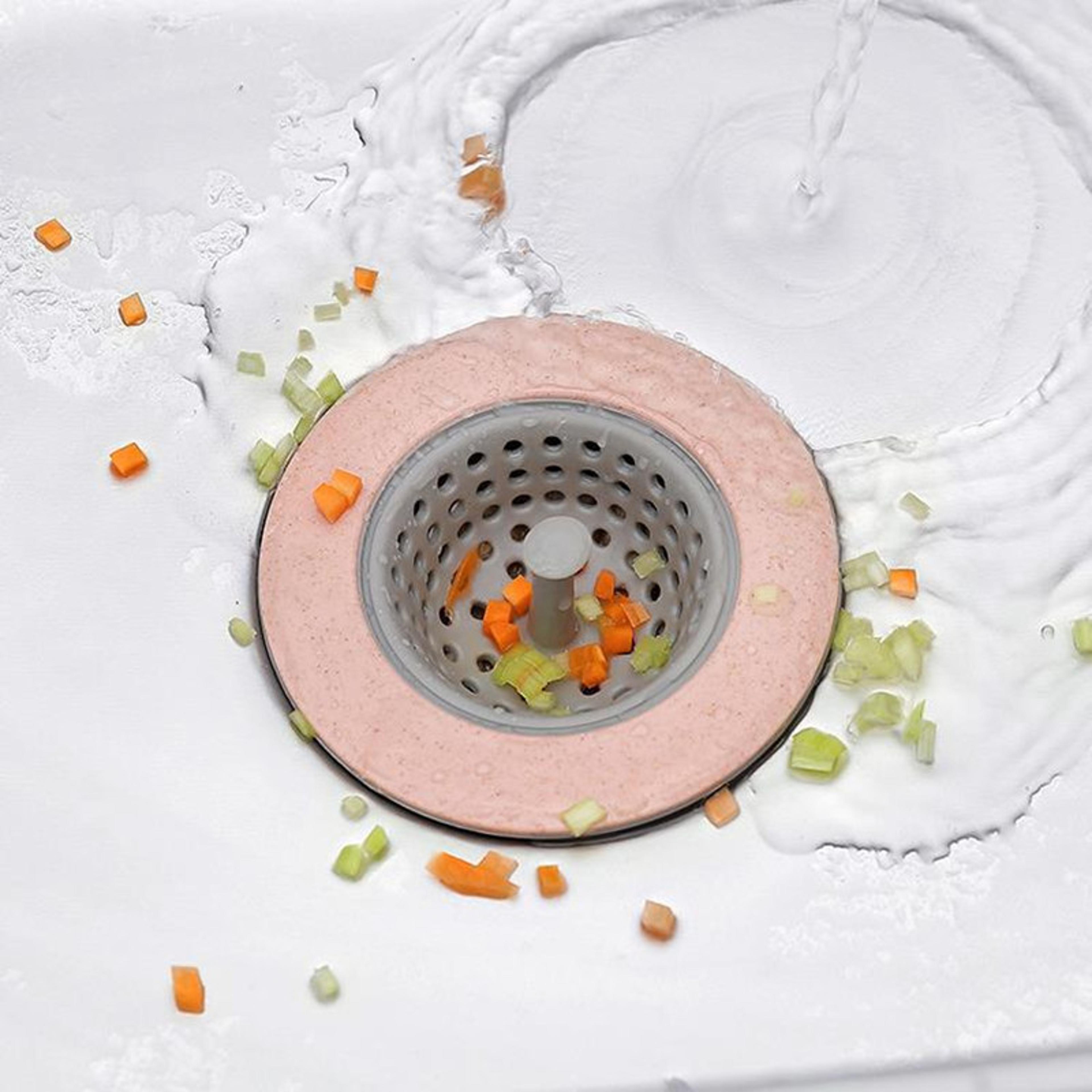 Silicone Drain Stopper And Hair Catcher For Sink Shower And Bathtub 3