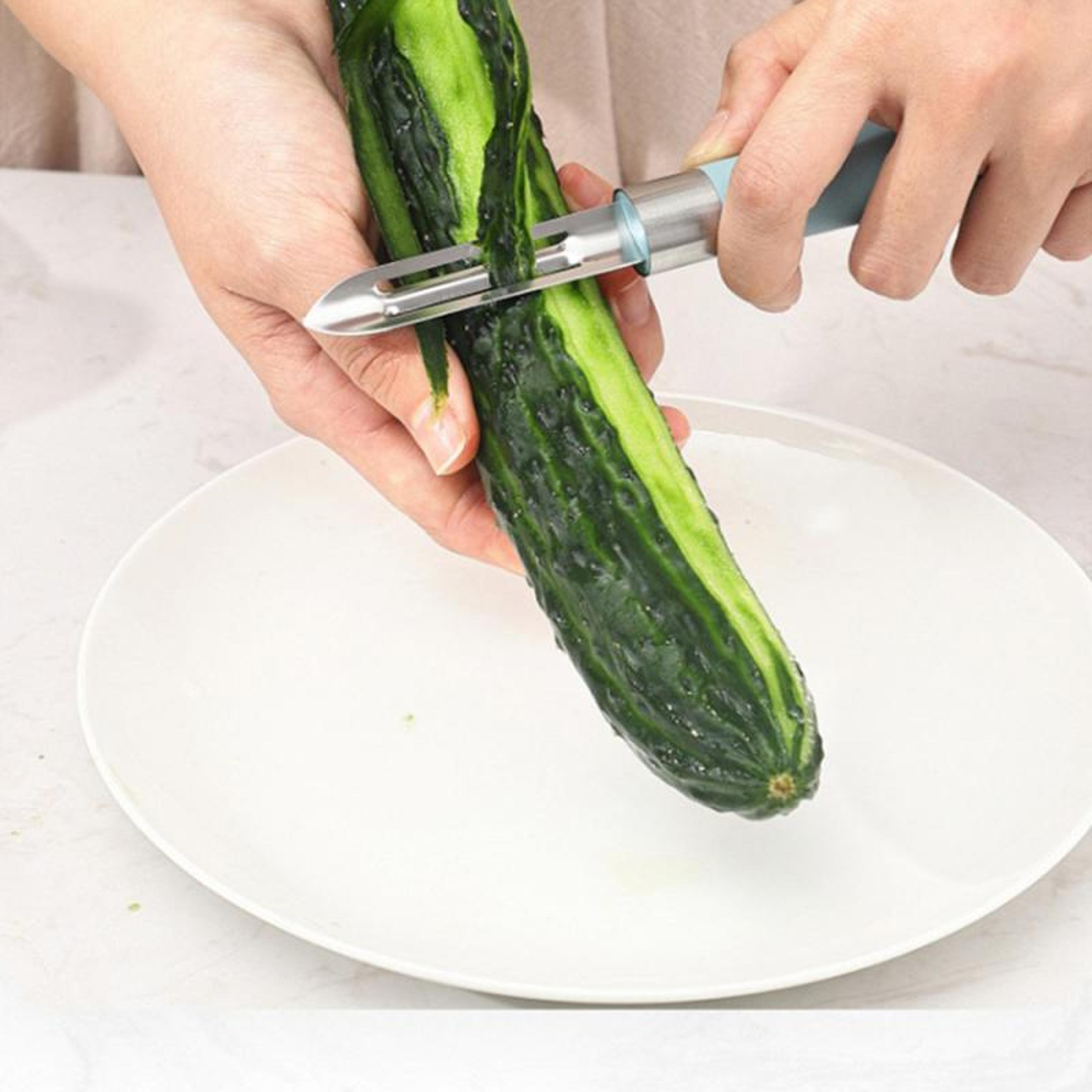 Stainless Steel Vegetable Peeler Fast Kitchen Potato  Fruit Peeler Tool For Effortless Peeling 1