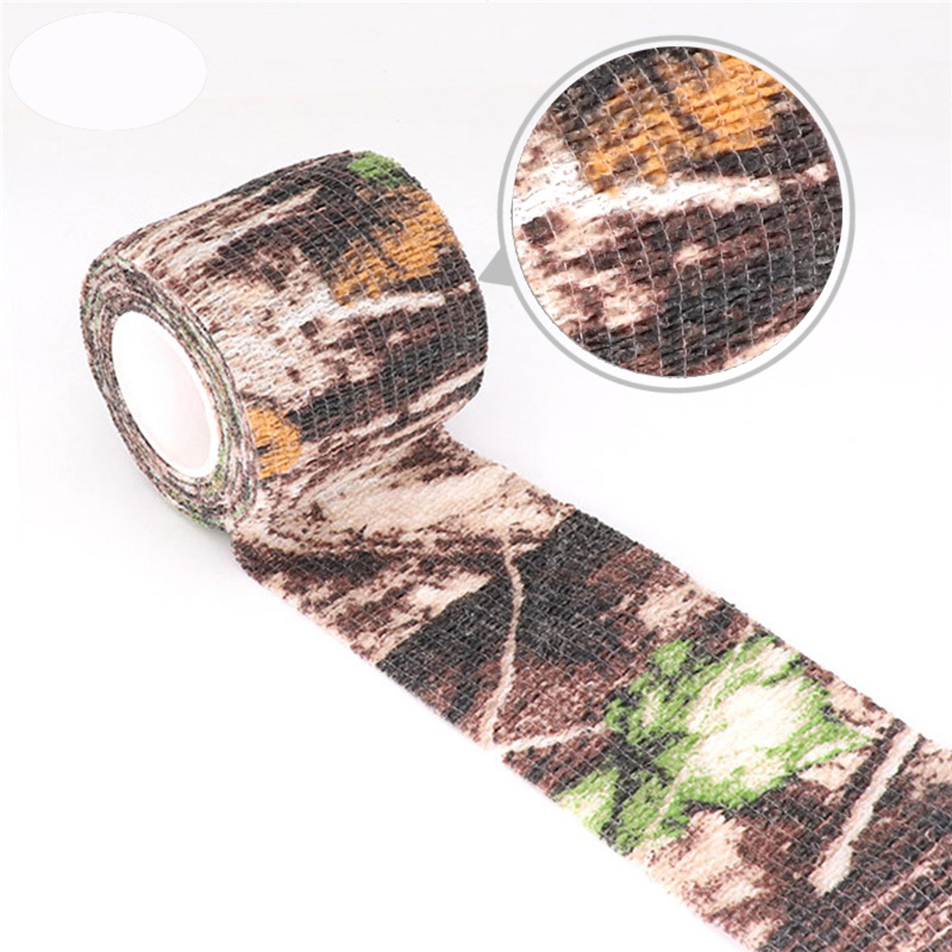 Camouflage Self Adhesive Elastic Bandage Finger Joint  Knee Support Tape 1