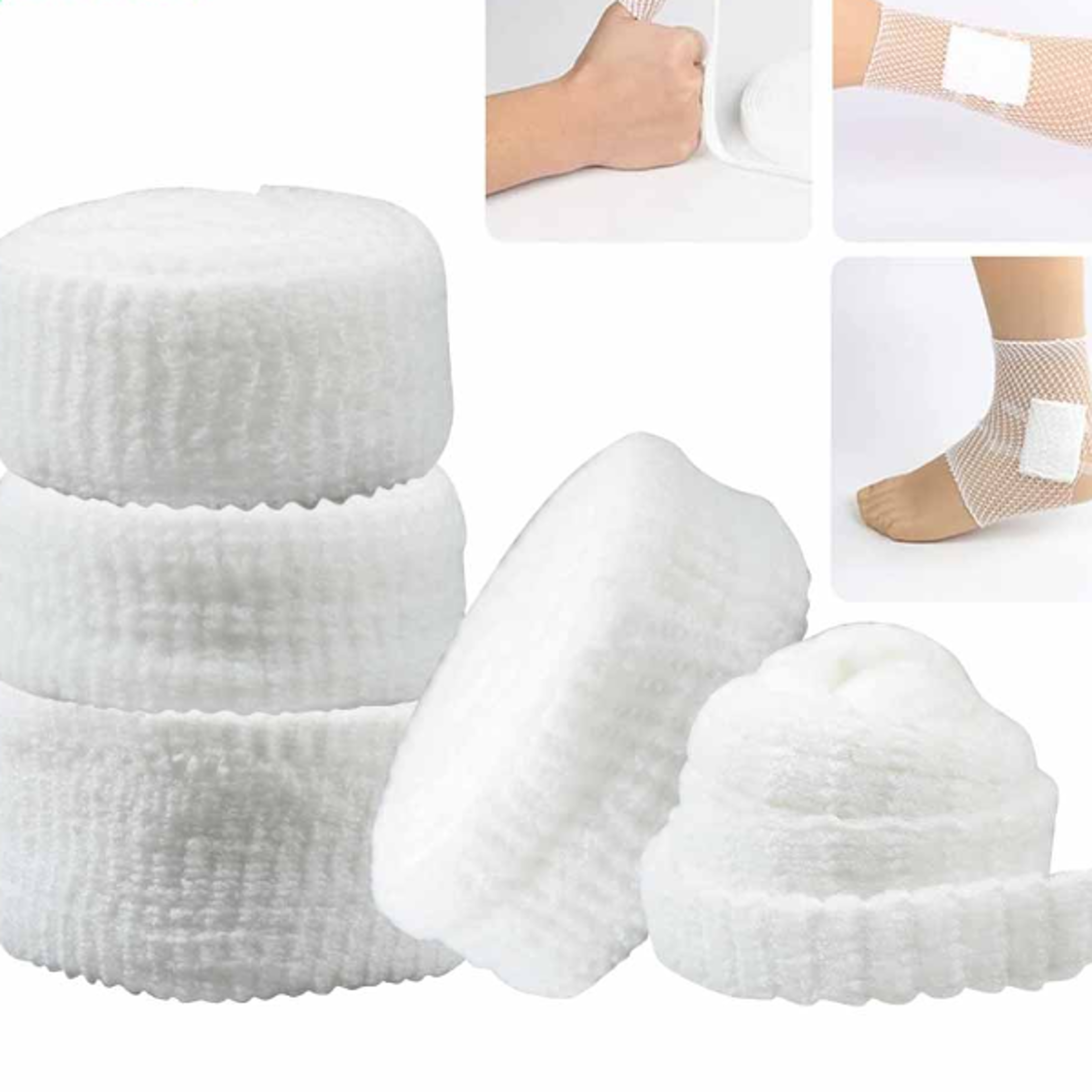 premium elastic net bandage tubular wound dressing