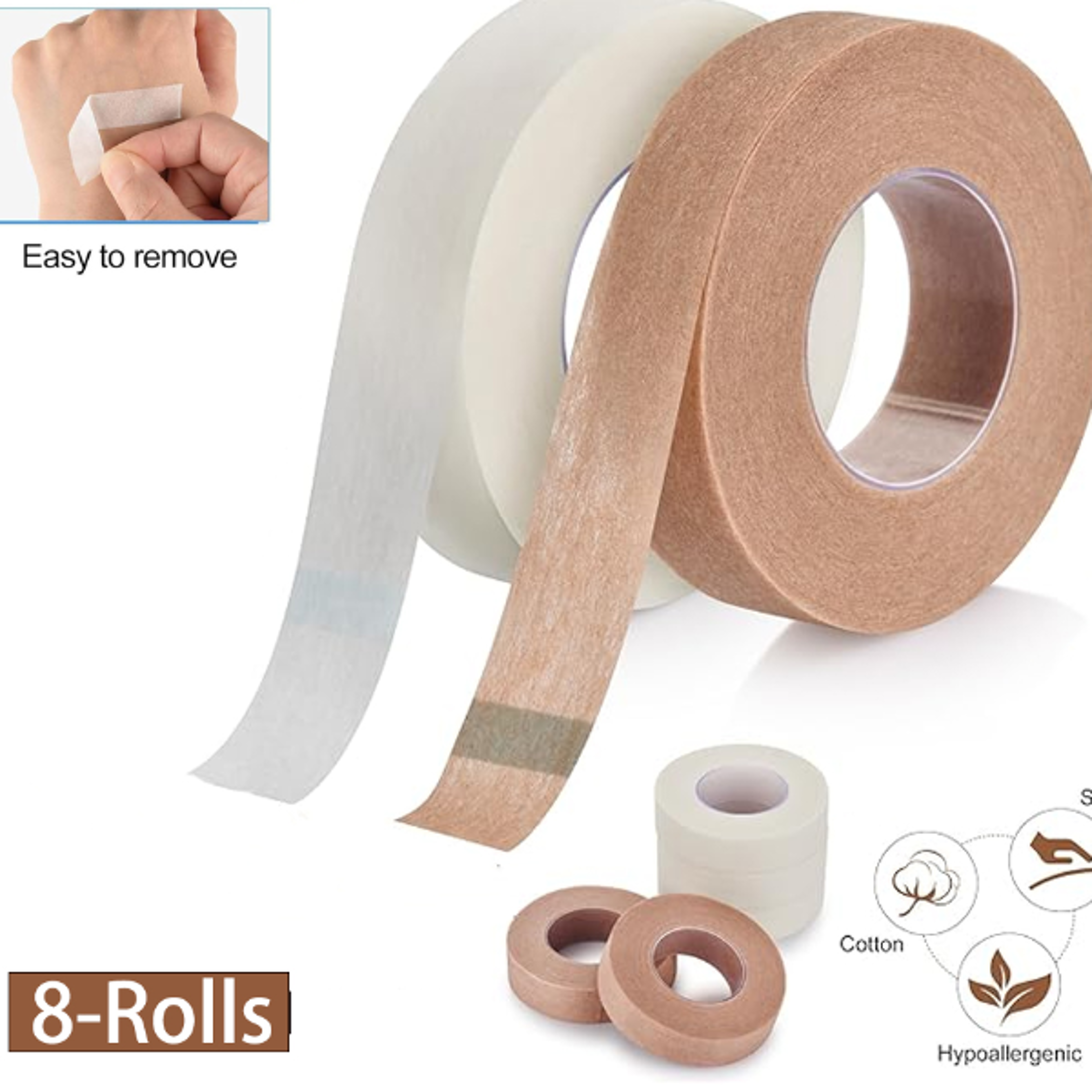 nose tape for rhinoplasty shaping, breathable micropore tape for sensitive skin