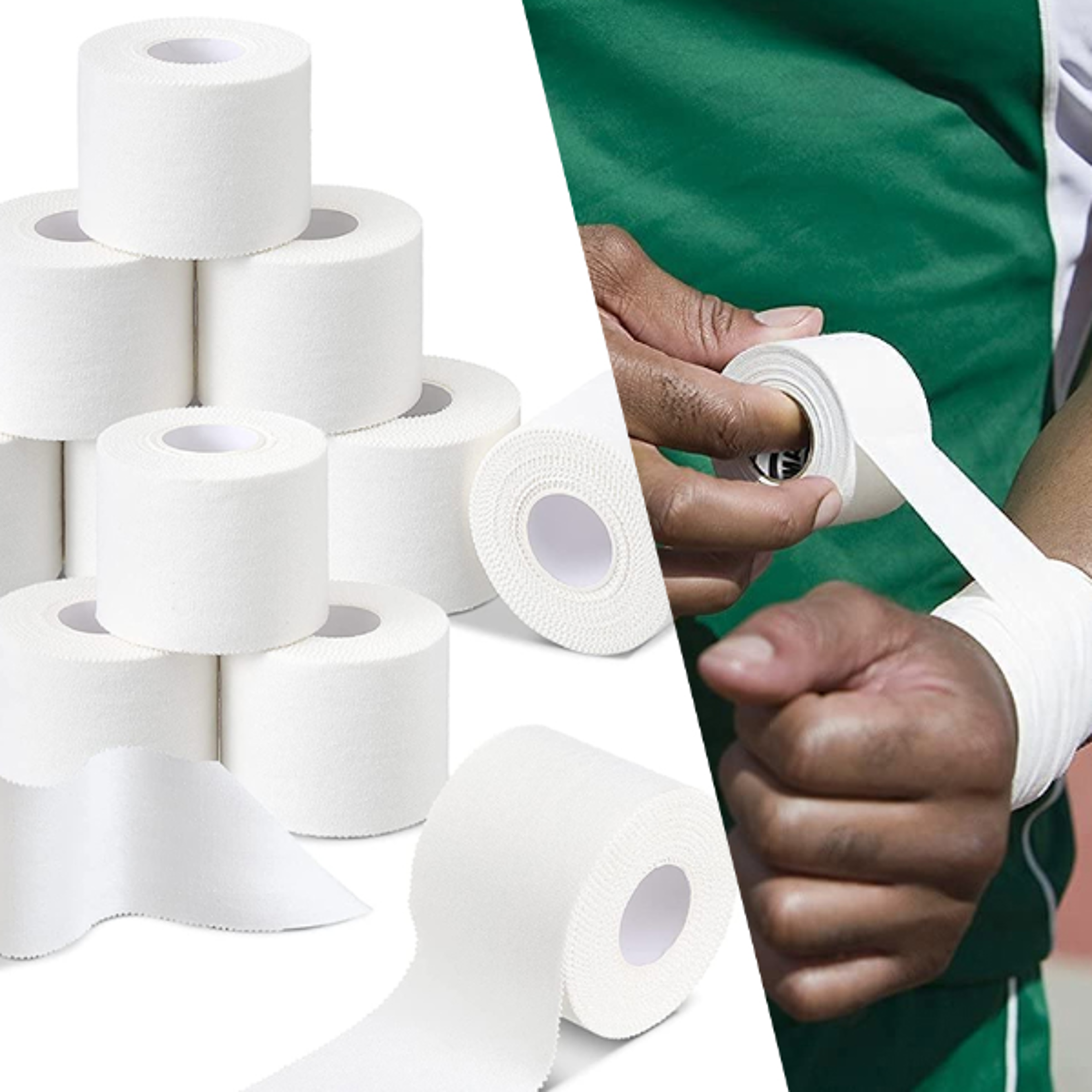athletic pre wrap tape foam underwrap for ankles wrists knees and hands