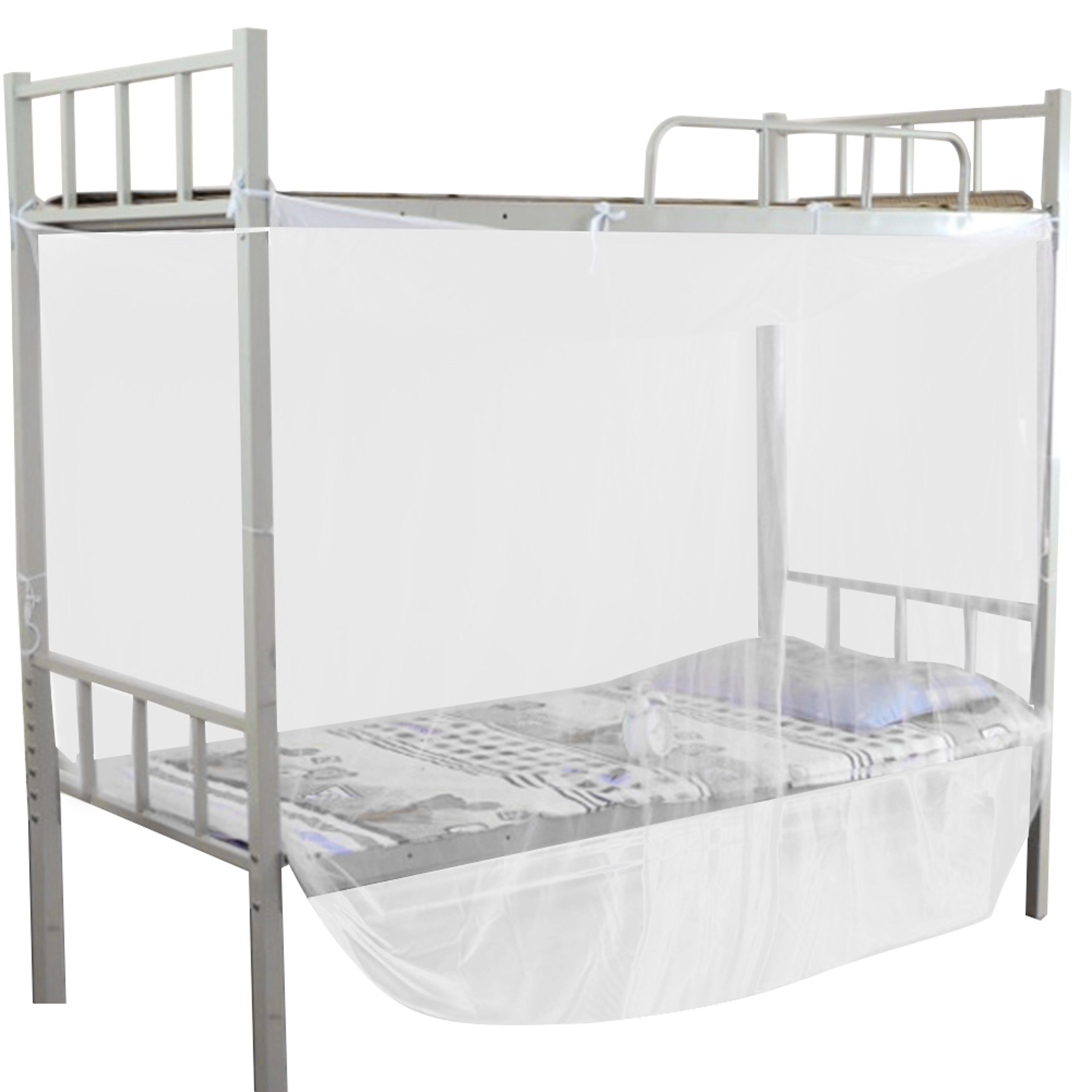 White Mosquito Net Bed Canopy For Full Queen King Beds 2