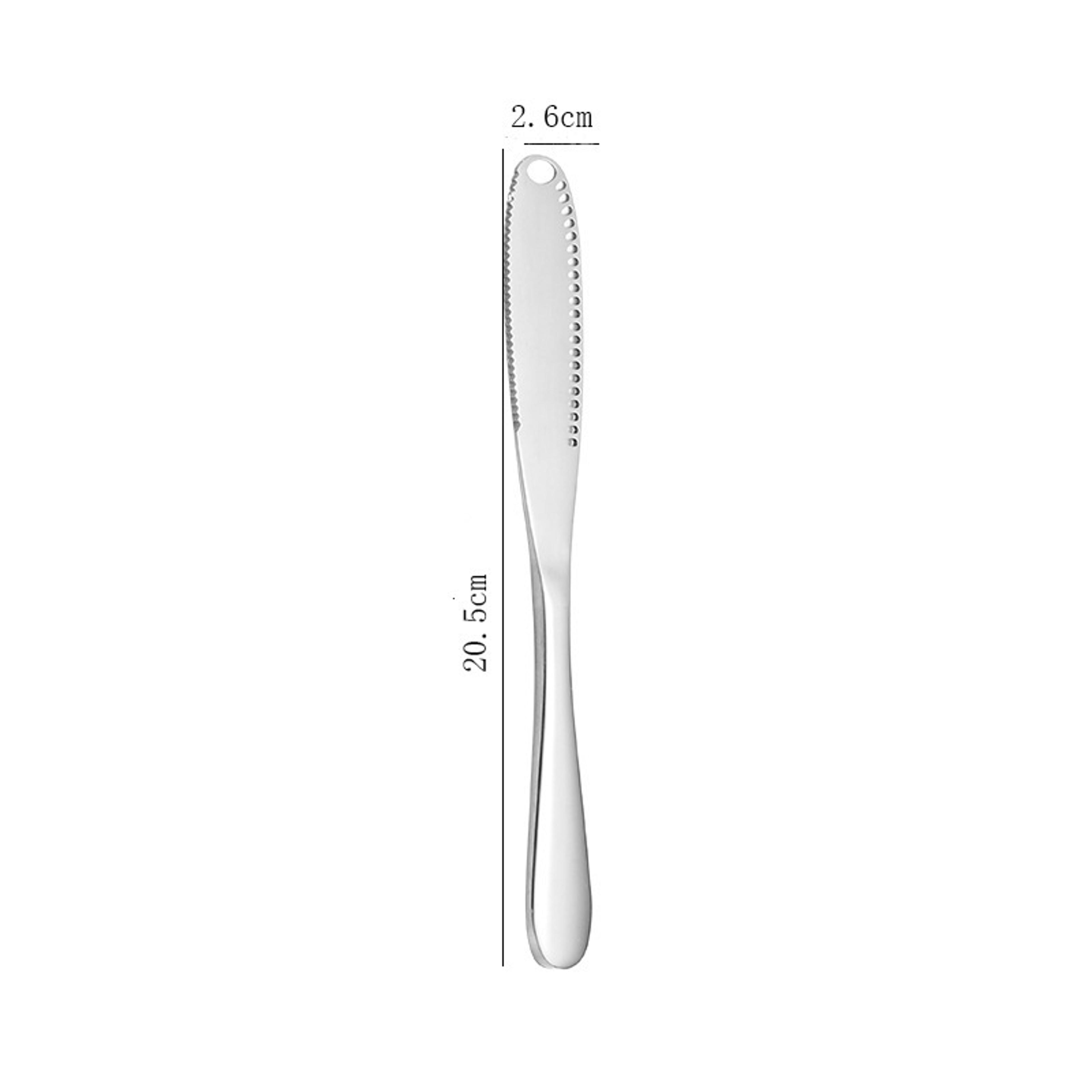 Stainless Steel Butter Spreader Knife For Cold Butter Cheese And Jam 6