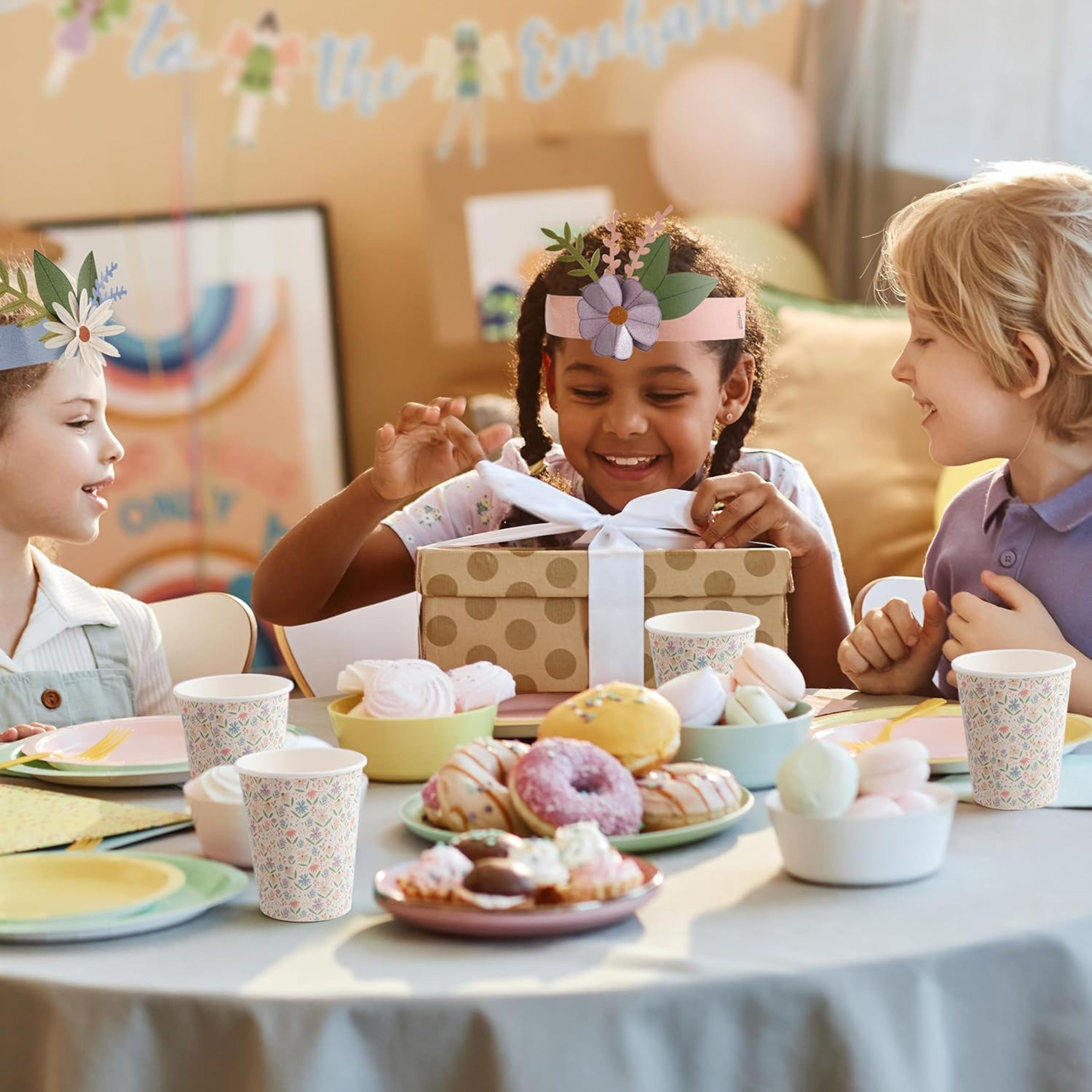 Elegant Disposable Party Drinkware For Tea Party Wedding  Bridal Shower 3