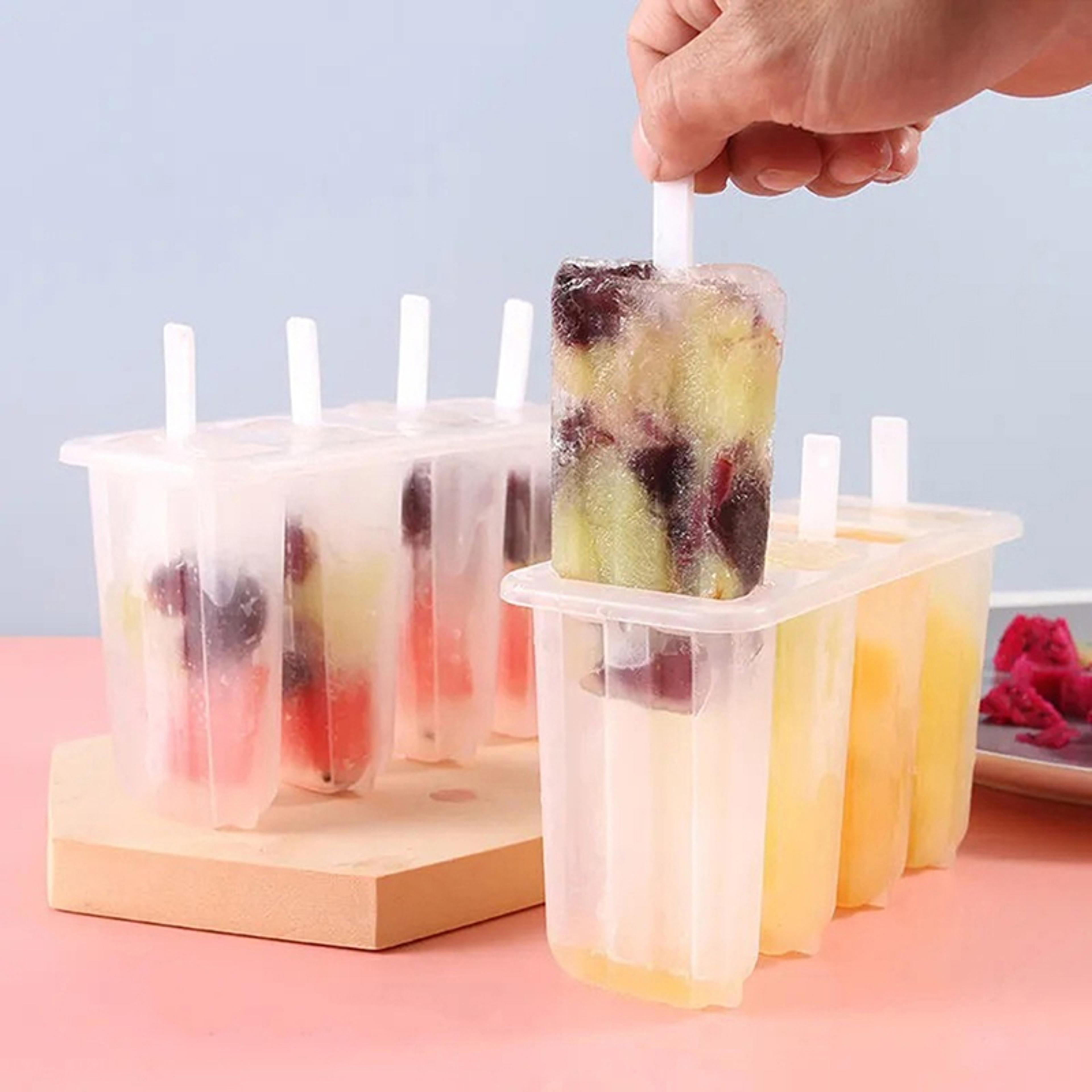 Reusable Popsicle Mold Set With Sticks And Lid For Homemade Ice Pops 3