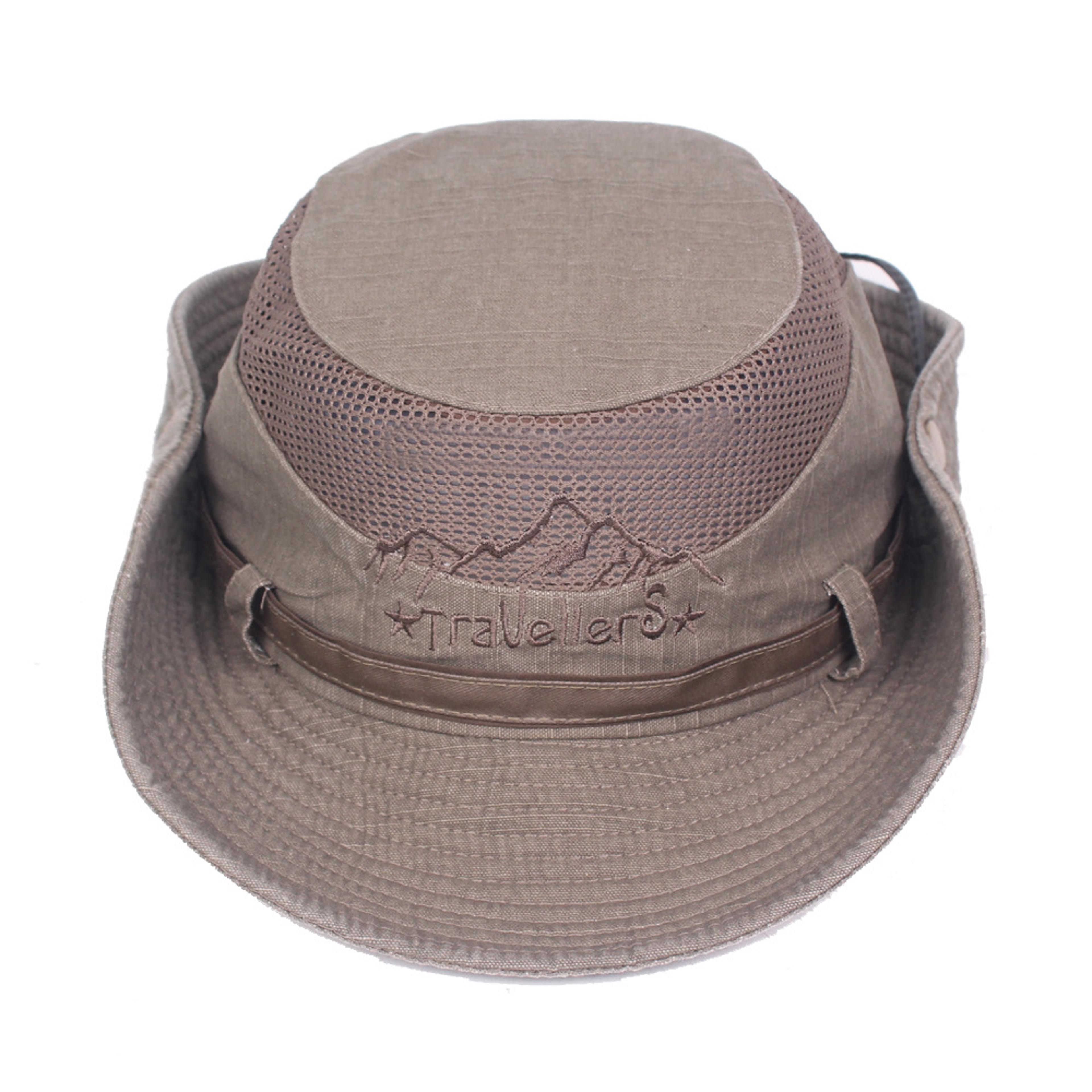 Mens Breathable Bucket Hat For Fishing Hiking And Beach Sun Protection 1