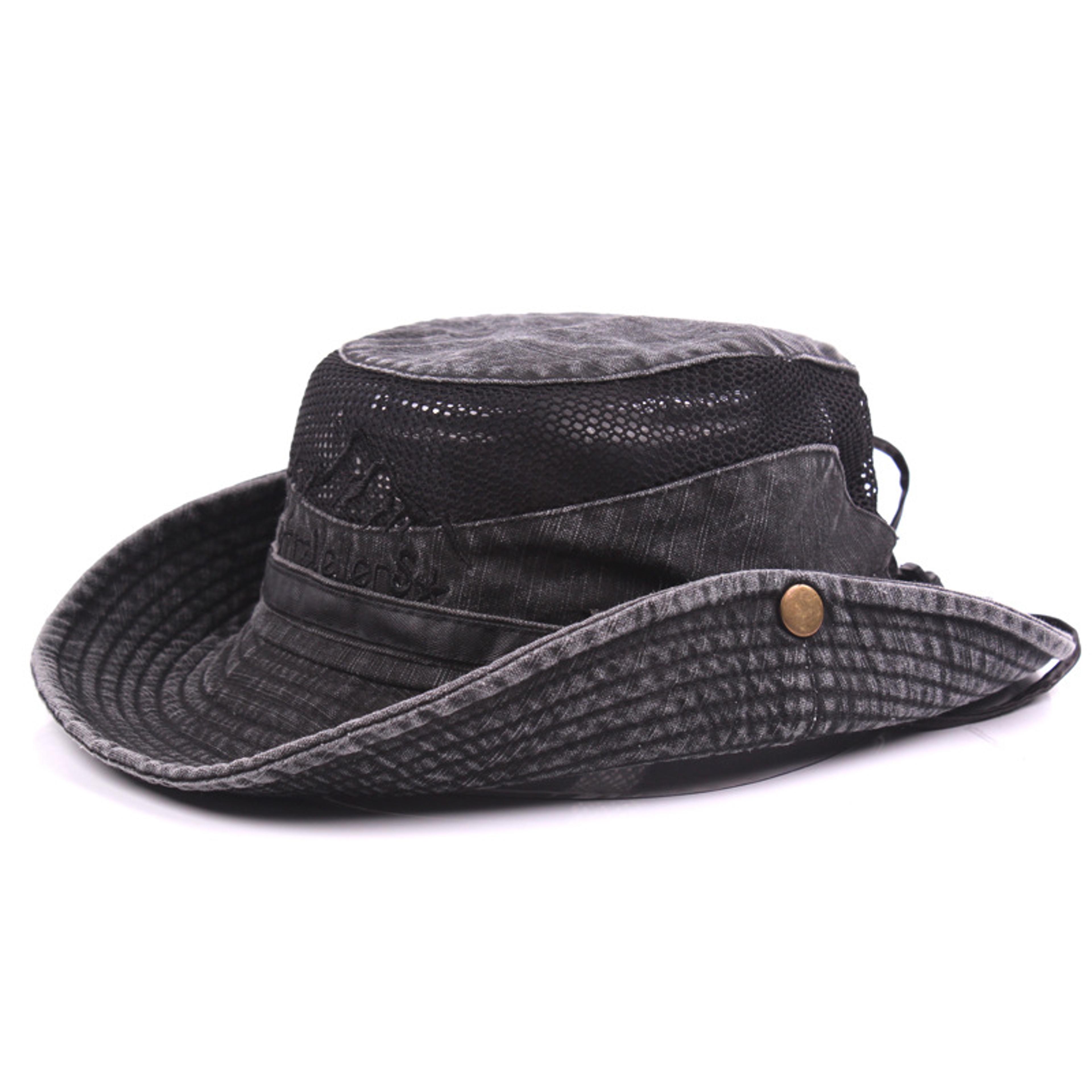 Mens Breathable Bucket Hat For Fishing Hiking And Beach Sun Protection 7