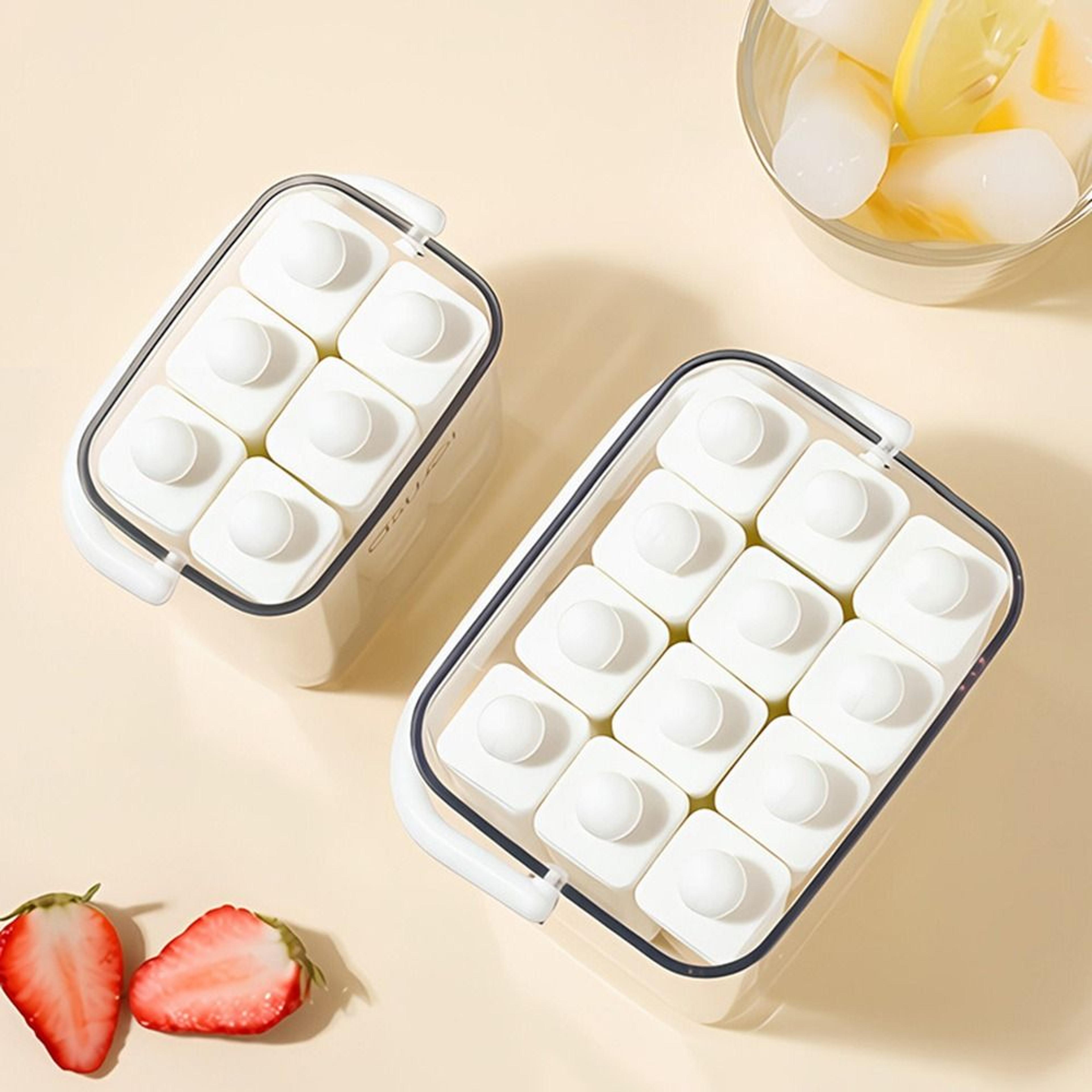 Reusable Silicone Popsicle Mold With Lid Long Bar Ice Tray For Homemade Frozen Treats 2