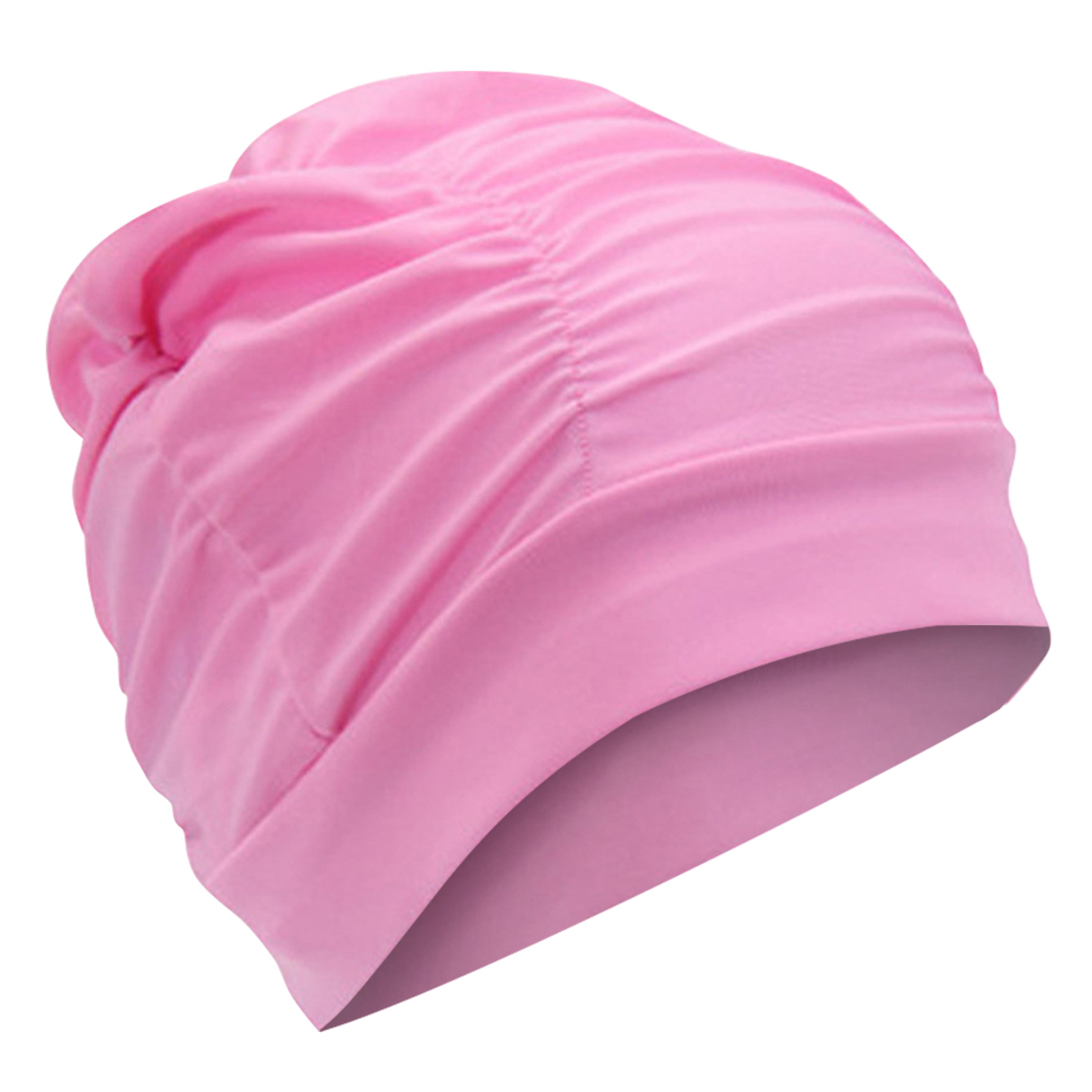 Womens Polyester Swim Cap For Long Hair With Ear Coverage 6