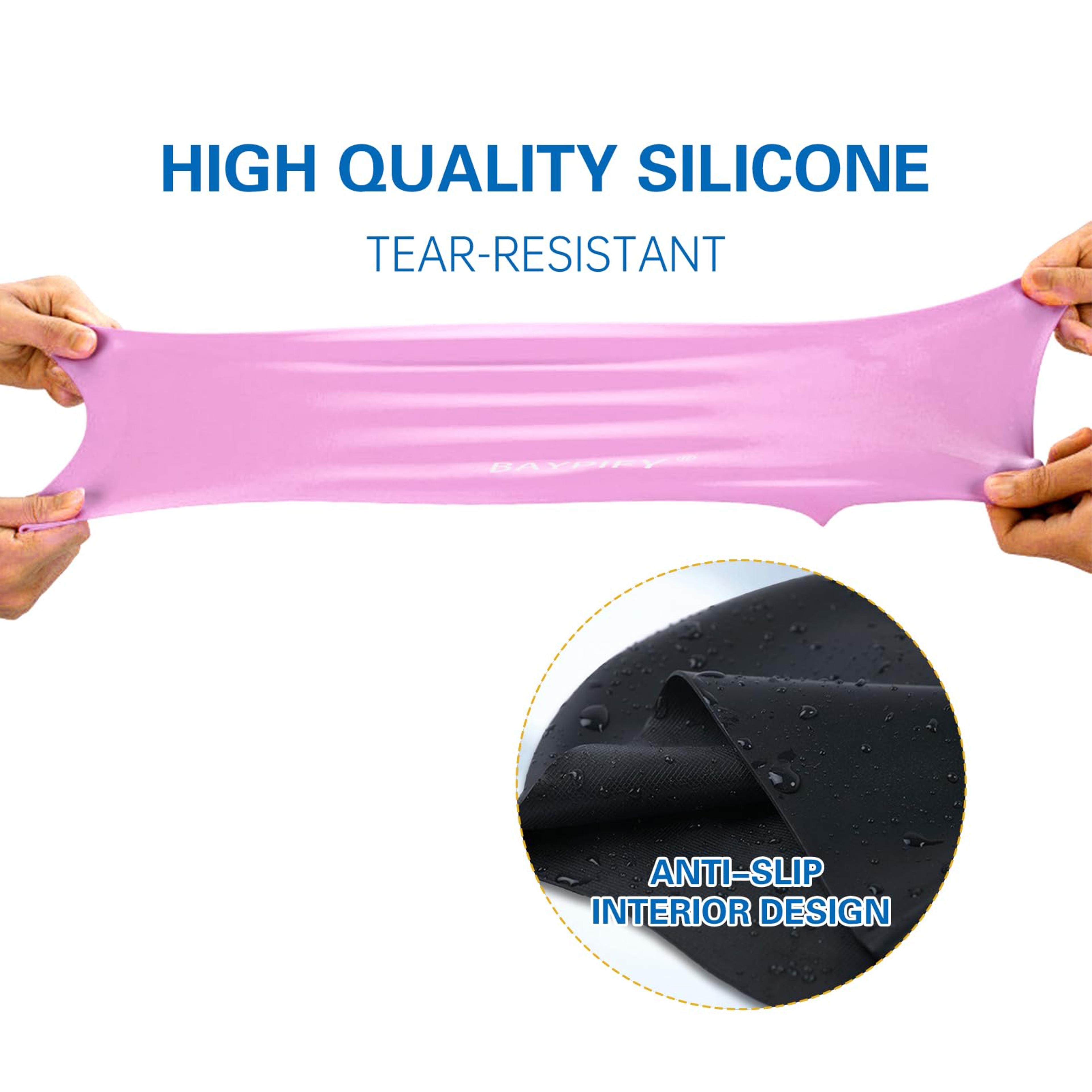 Extra Large Silicone Swim Cap For Braids Locs And Long Hair 2