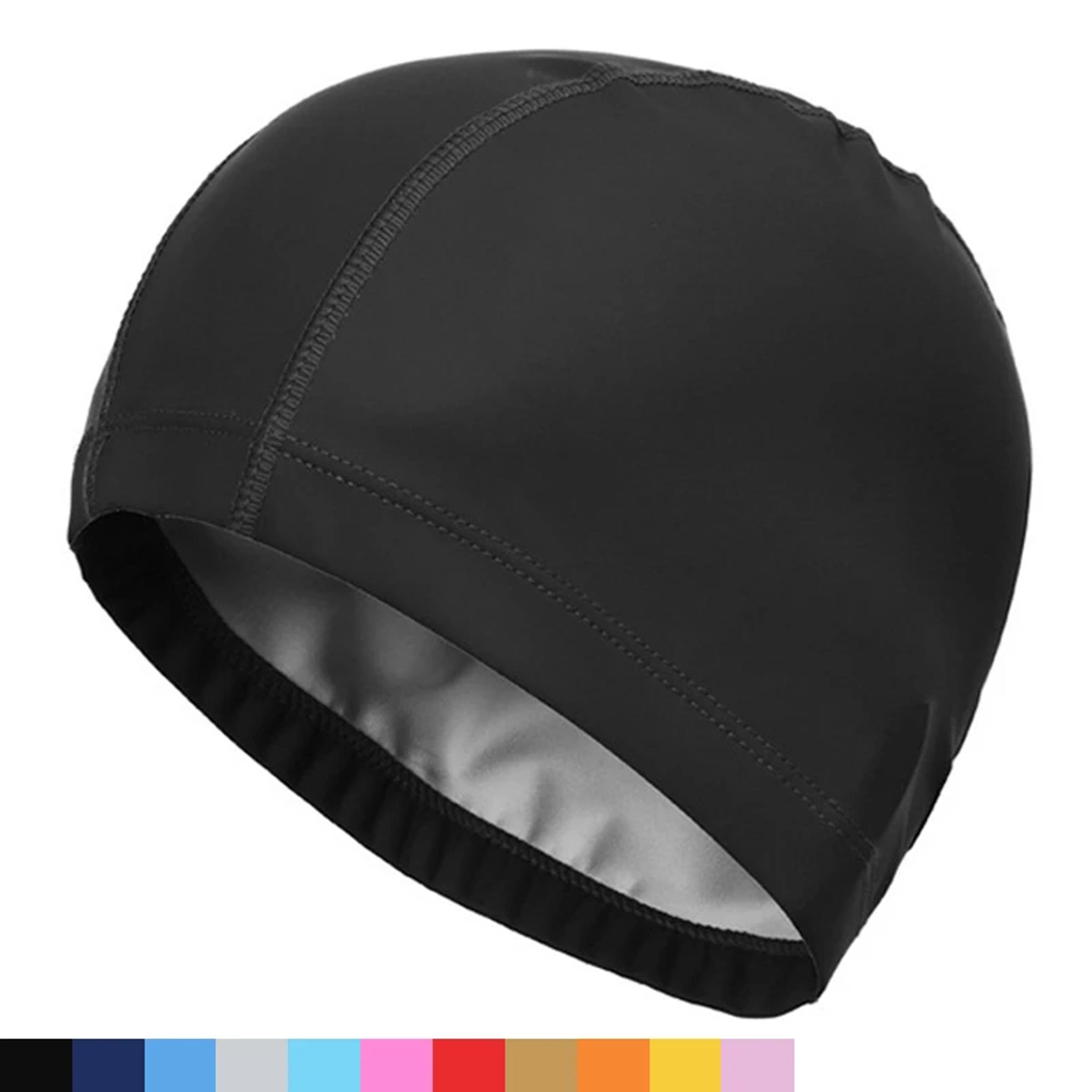 Waterproof PU Swim Cap For Long Hair With Ear Protection 1