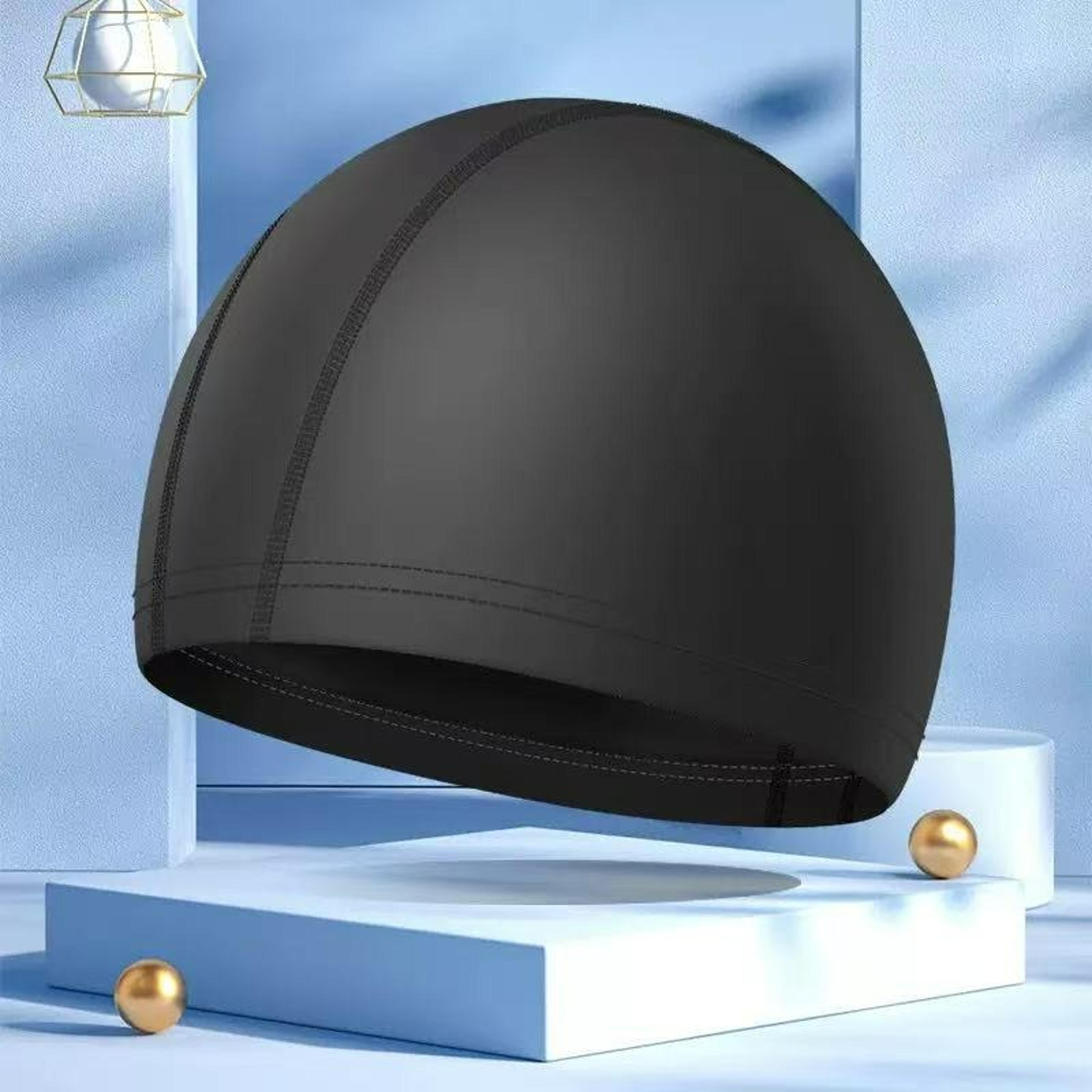 Waterproof PU Swim Cap For Long Hair With Ear Protection 7