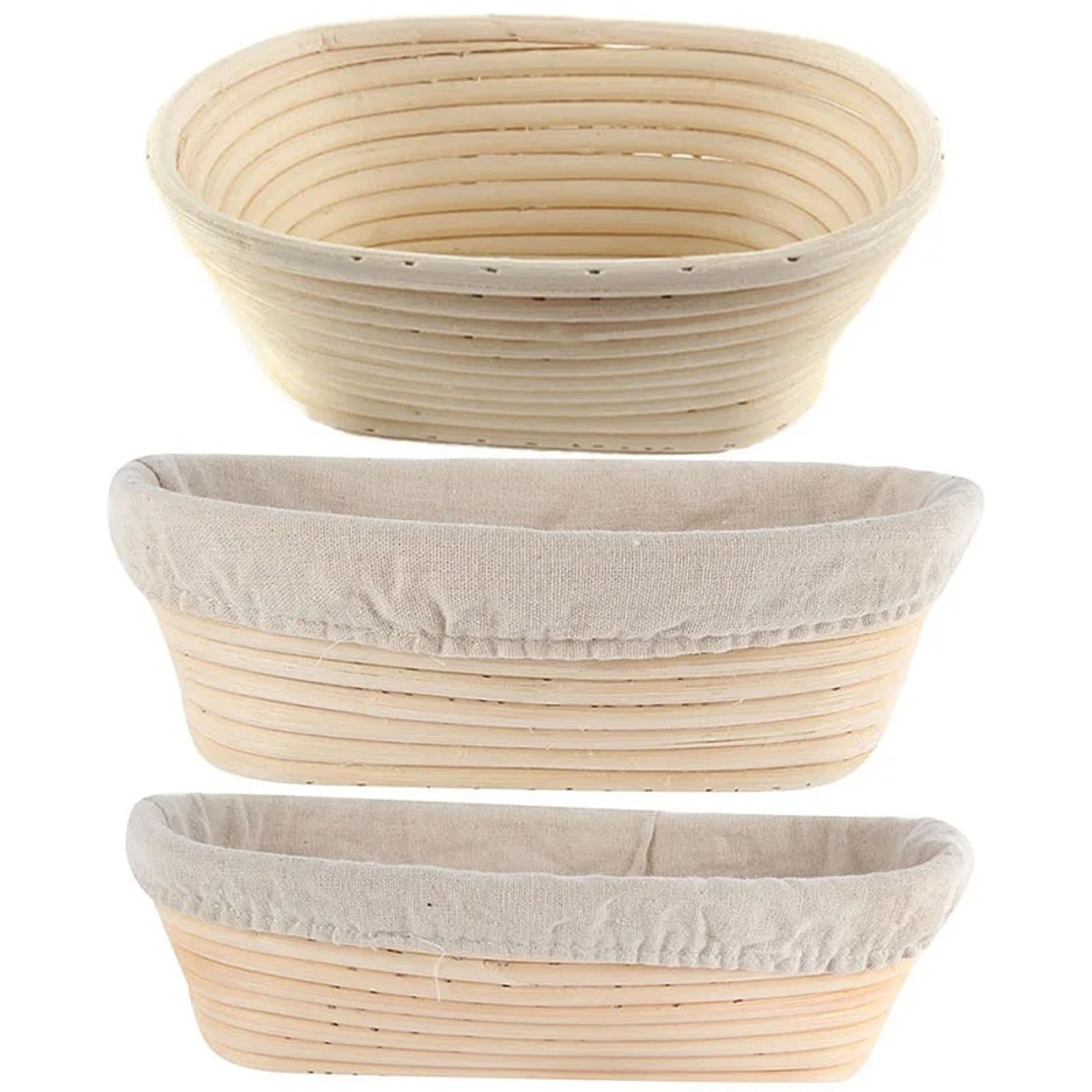 oval dough banneton rattan bread proofing basket fermentation sourdough