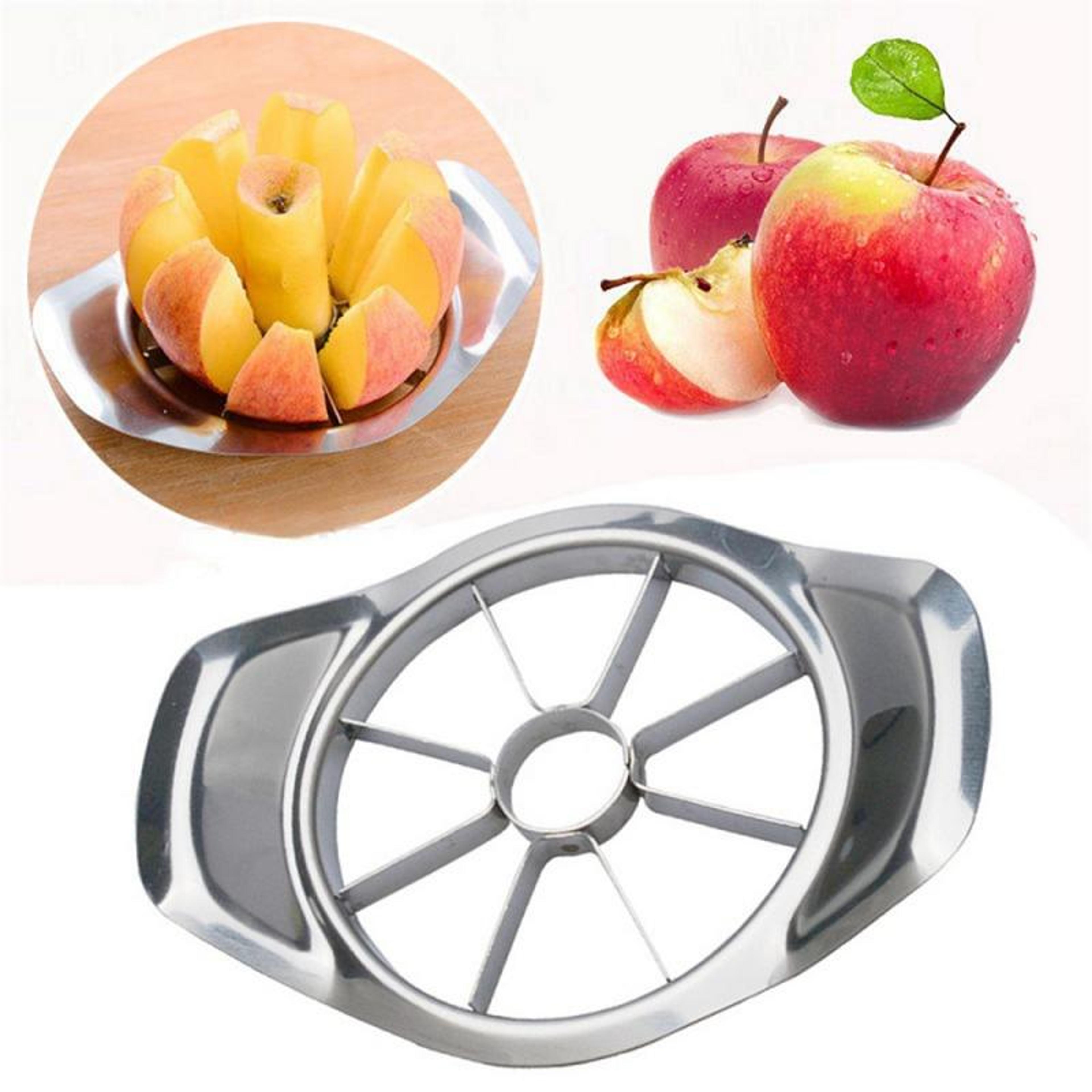 stainless steel apple cutter slicer | kitchen gadgets for easy fruit & vegetable cutting