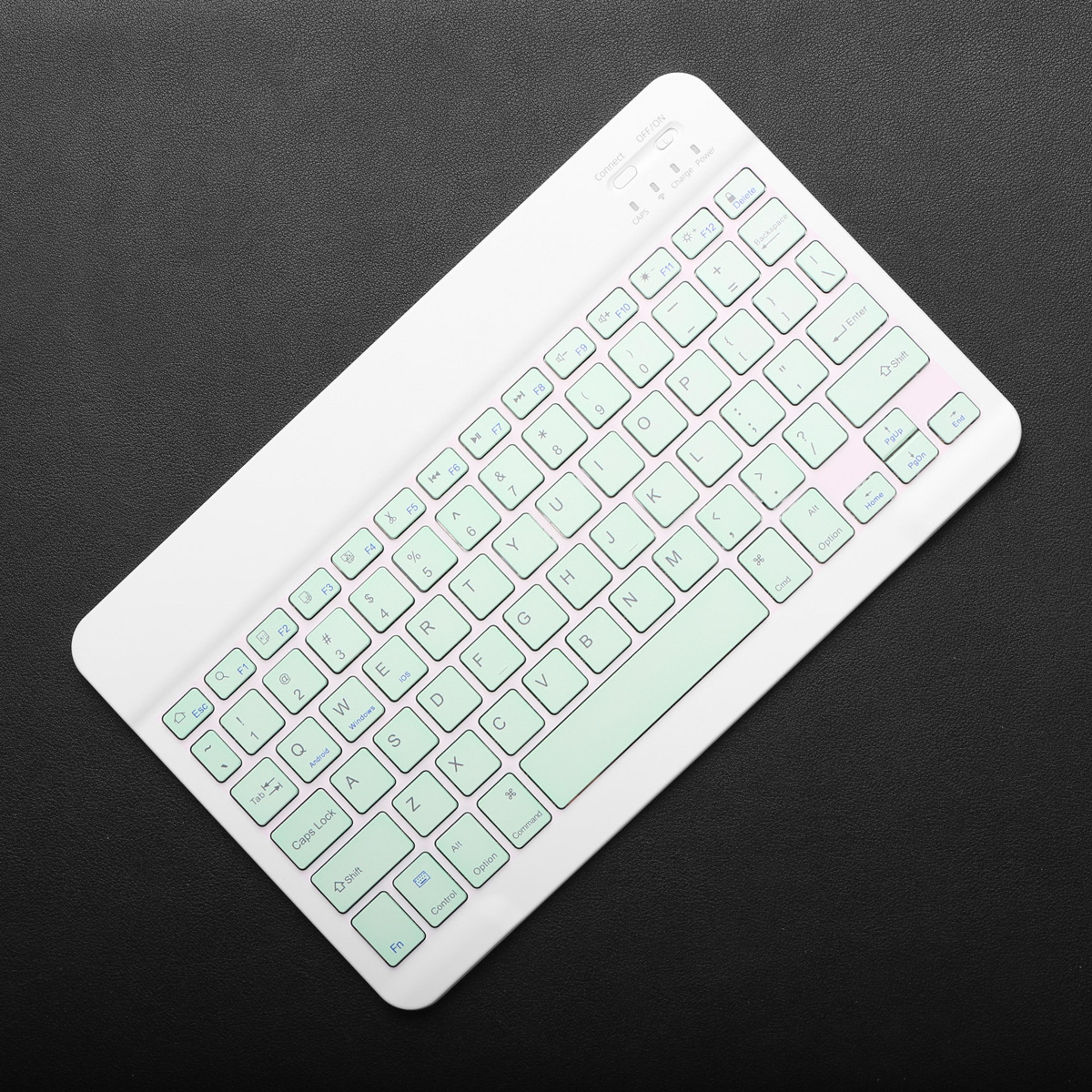Wireless Keyboard For Laptop Tablet IPad Bluetooth Rechargeable Keyboard Compatible With IOS Androi 9