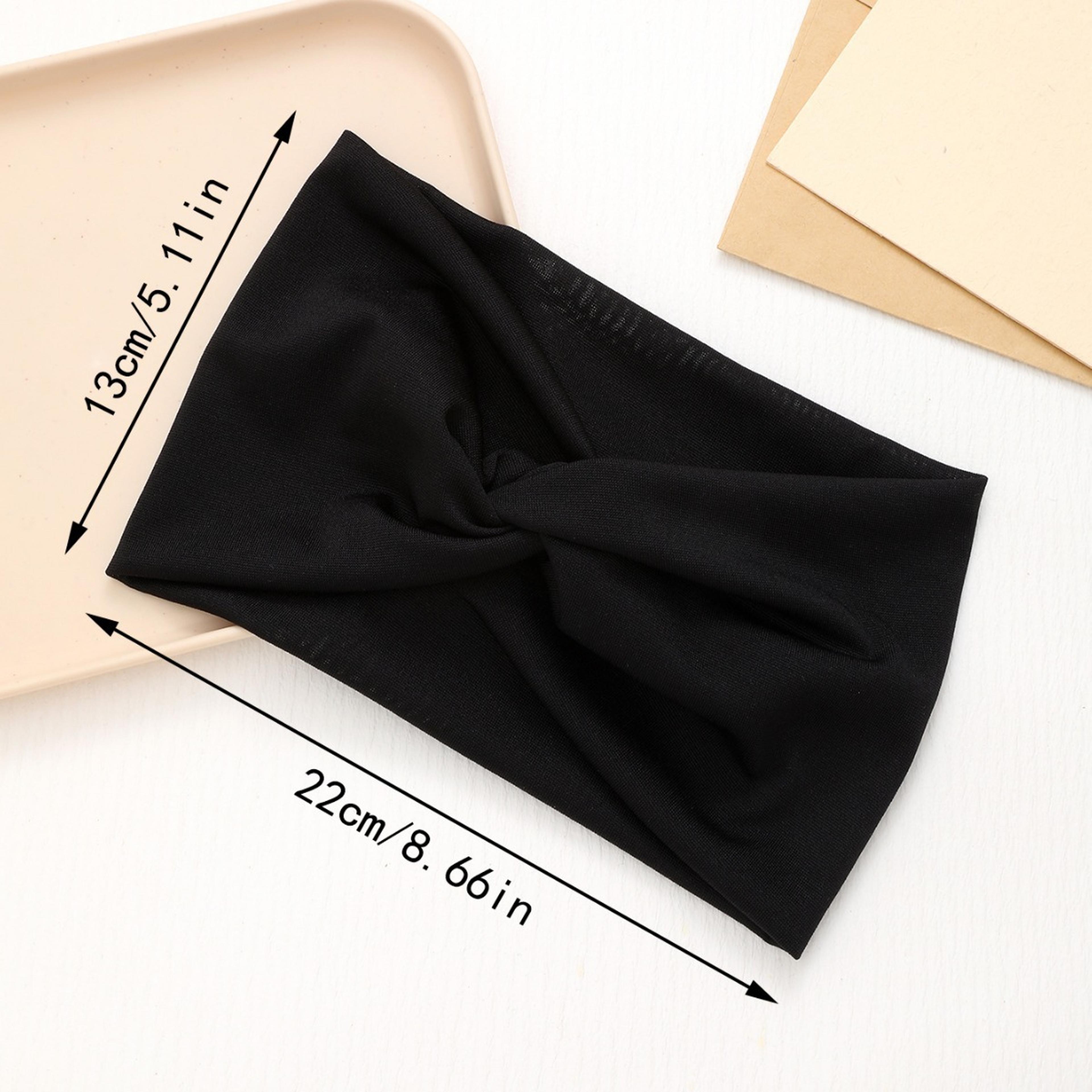 Wide Sweat Wicking Sports Headband For Women Running Yoga  Fitness 2
