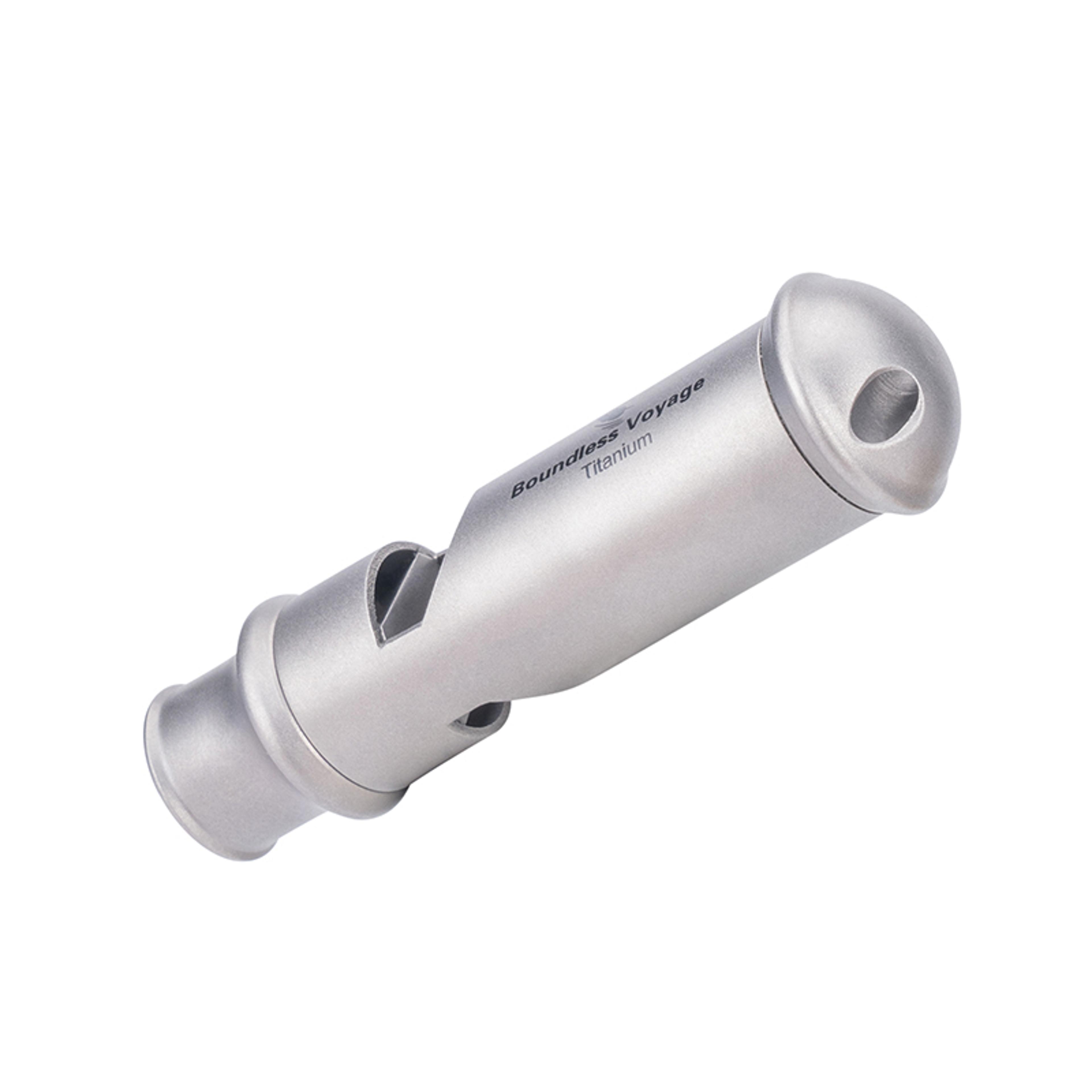 Boundless Voyage Titanium Survival Whistle For Camping Hiking  Emergency Safety 2