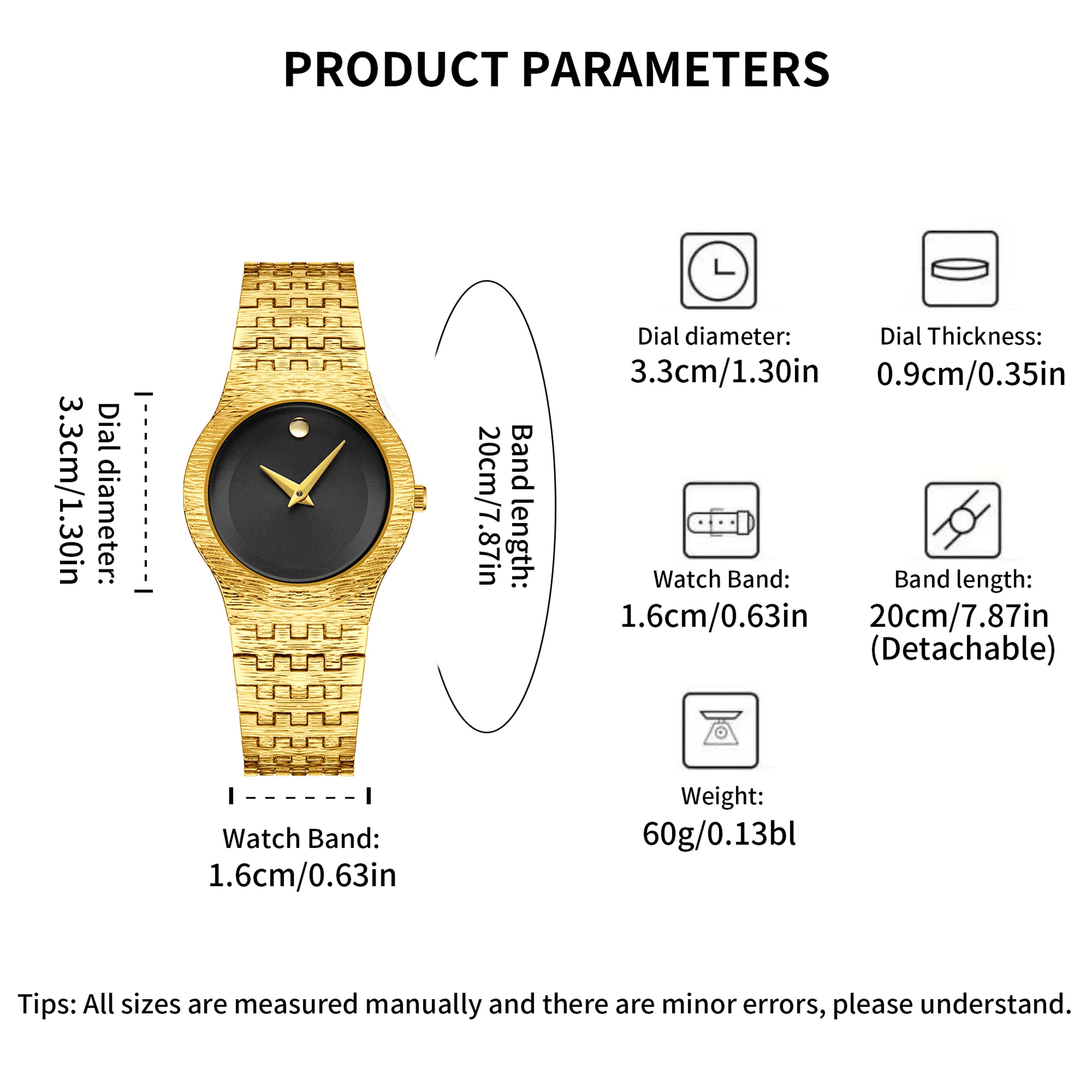 Womens Bracelet Watch Elegant Quartz Watch For Women With Adjustable Minimalist Band 4