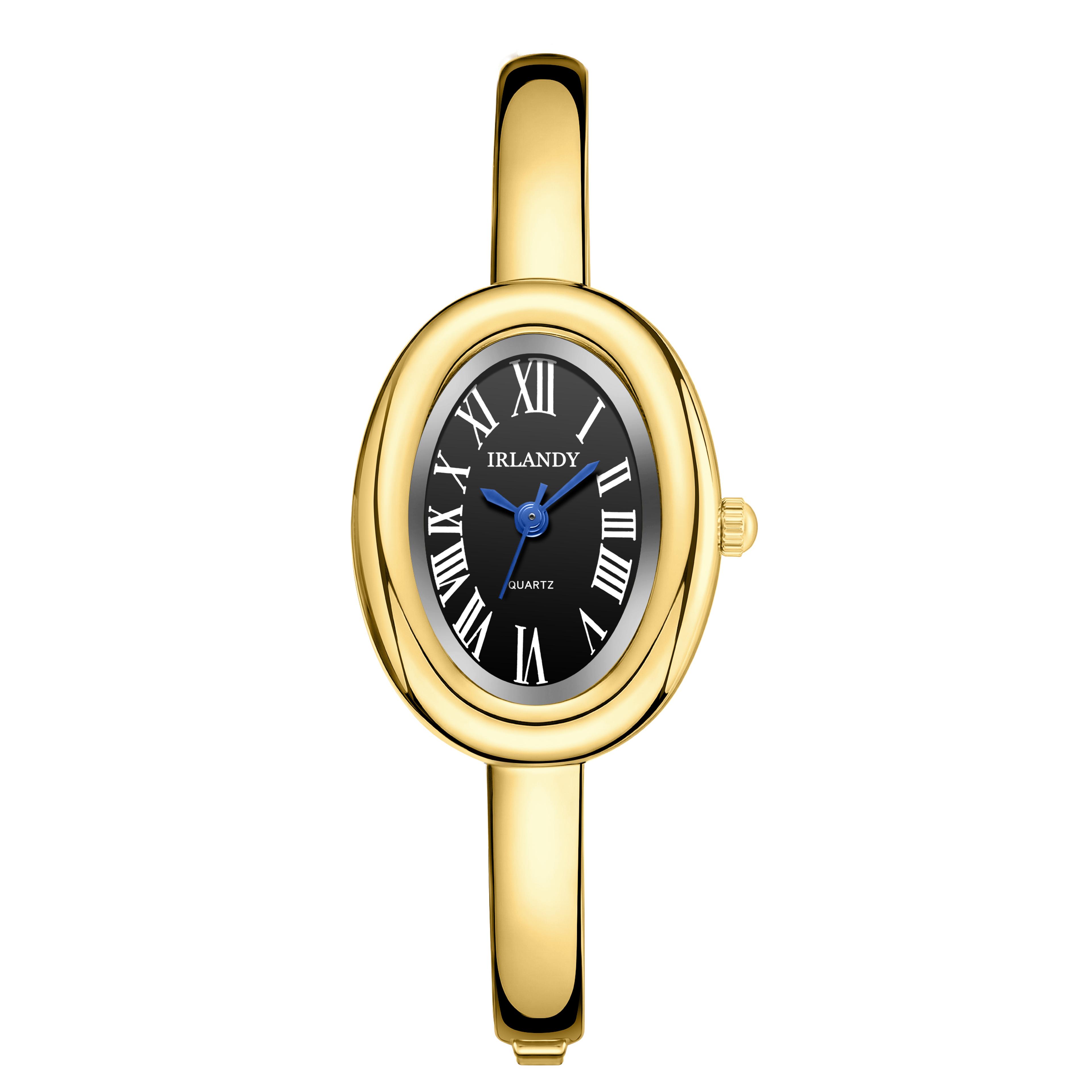 Elegant Womens Bracelet Watch With Roman Dial Quartz Watch Fashion Bangle Wristwatch For Women 6