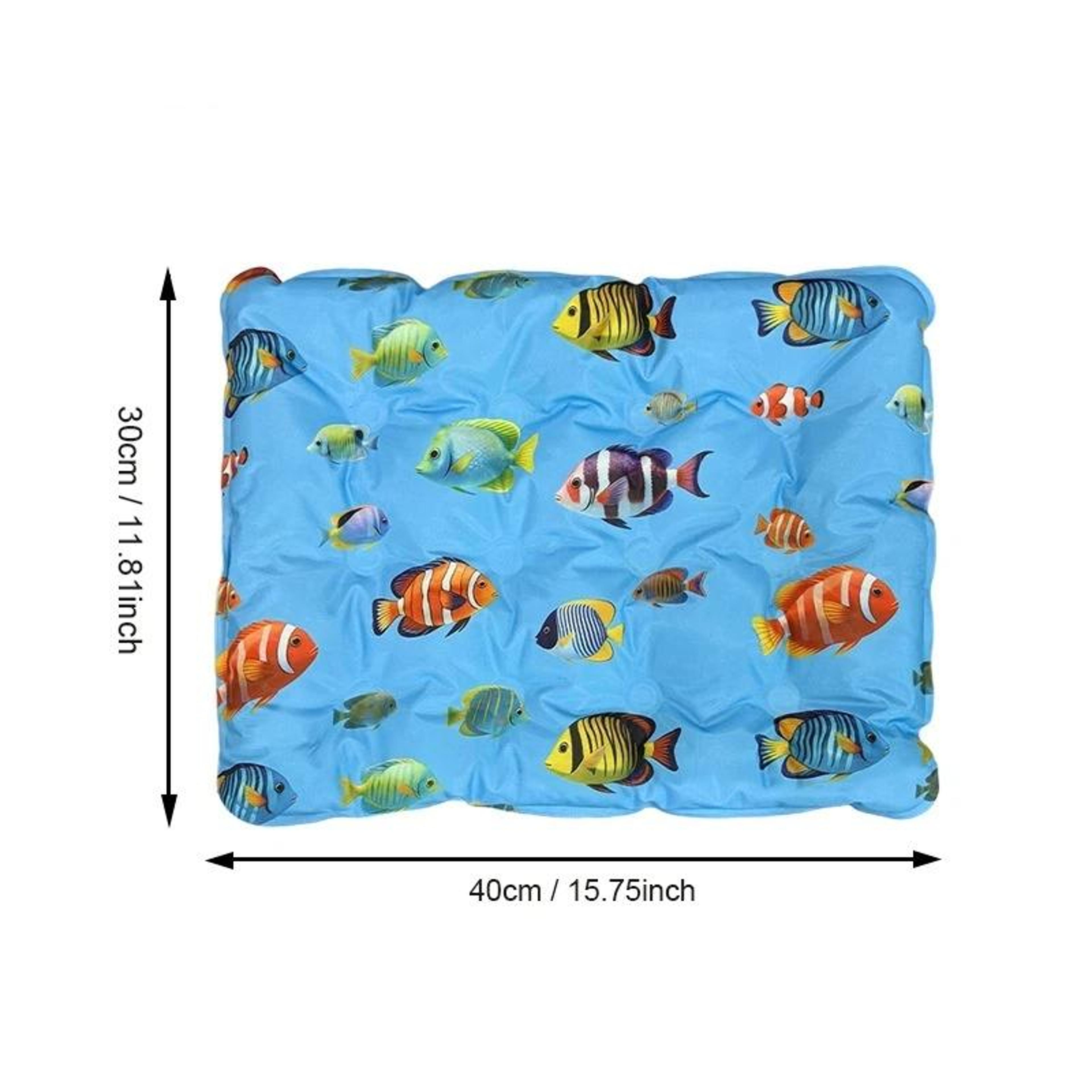 Pet Cooling Mat Self Cooling Gel Pad For Dogs  Cats Portable Leak Proof Summer Cooling Bed 11