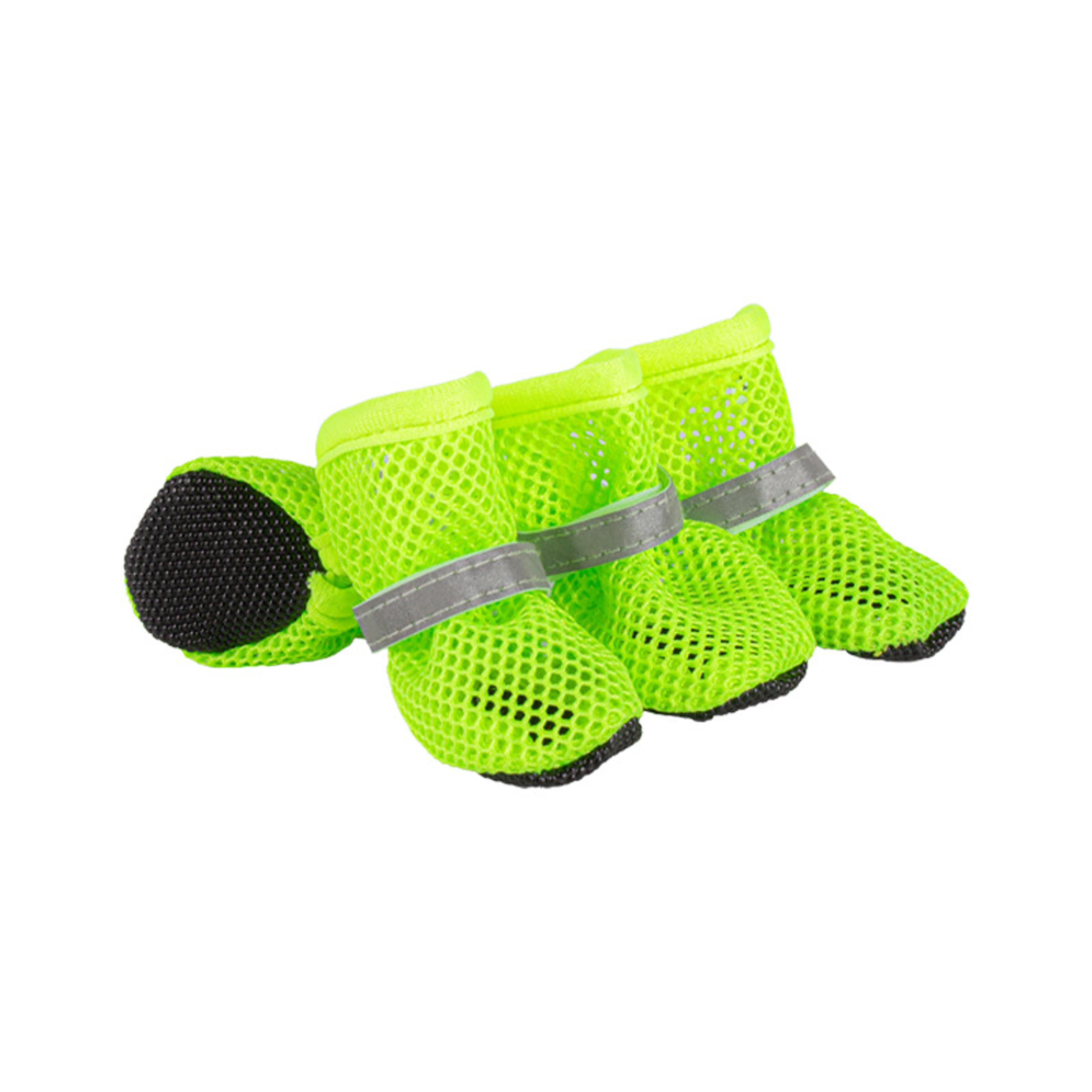Cooling Dog Boots For Summer Breathable Dog Shoes With Reflective Straps  Soft Anti Slip Soles 8